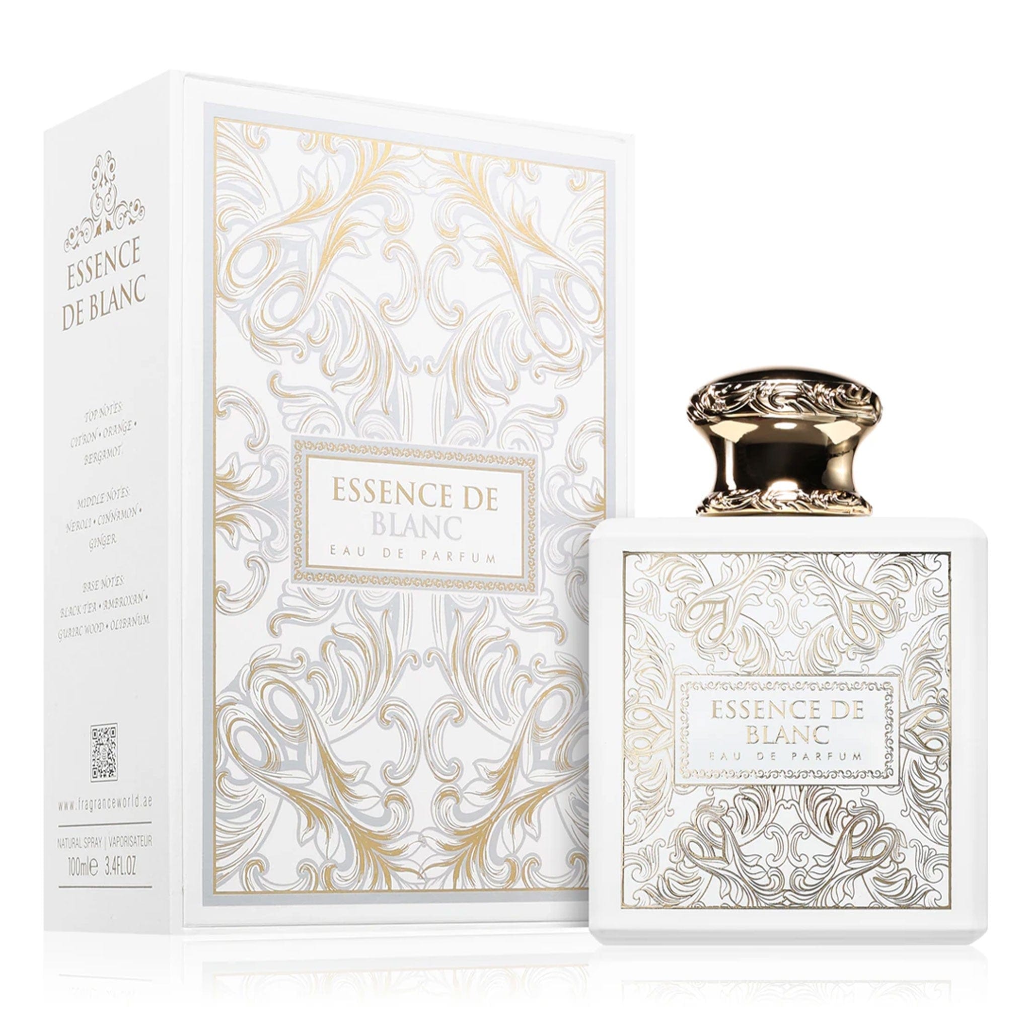 Essence De Blanc by French Avenue - Apa de Parfum Unisex - 100 ml