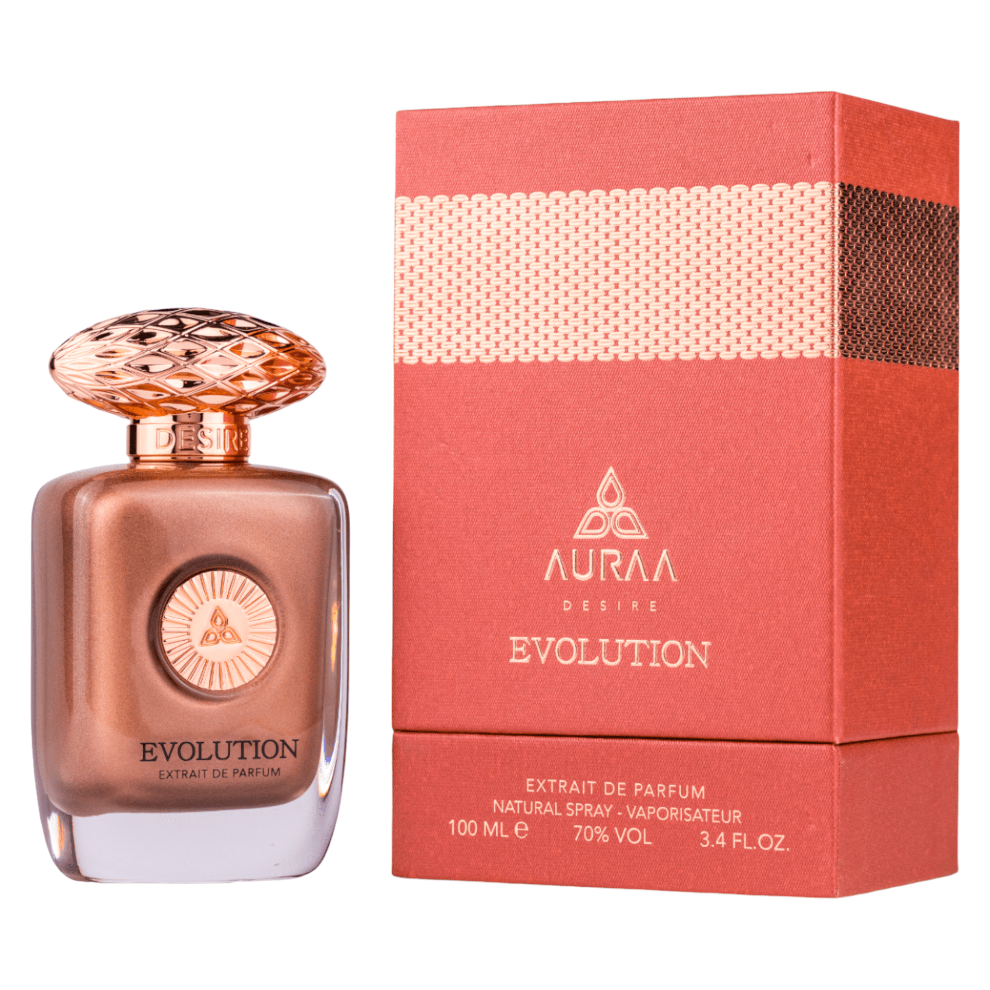 Evolution by Auraa Desire - Extract de parfum unisex - 100 ml