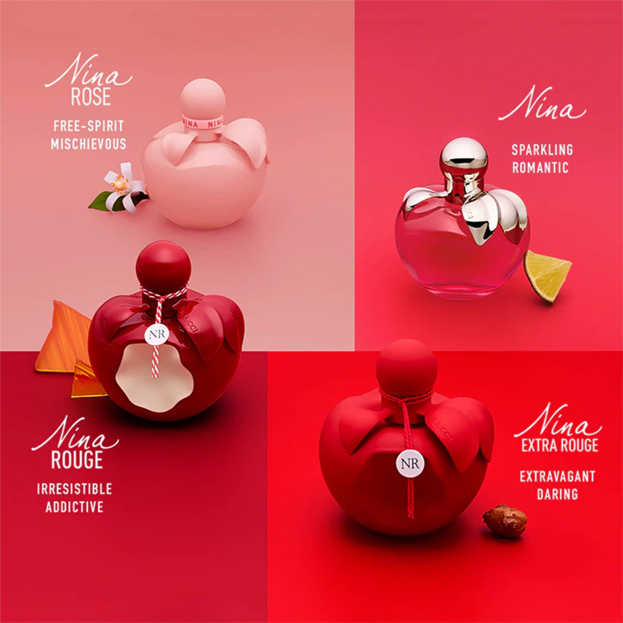 Extra Rouge by Nina Ricci - Apa de Parfum Dama - 80 ml