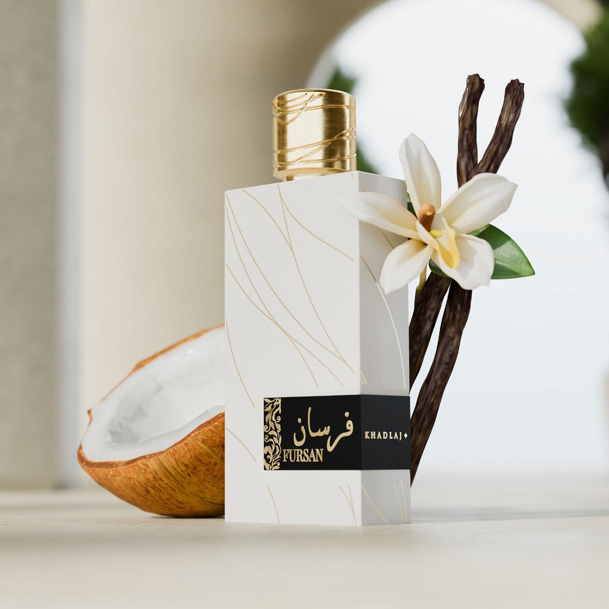 Fursan White by Khadlaj - parfum arabesc femei - EDP 100 ml