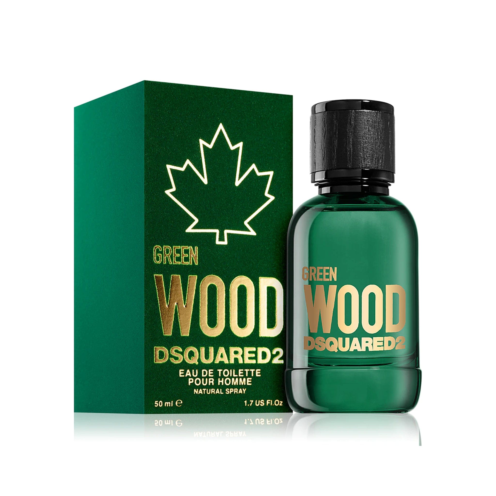 Green Wood by Dsquared2 - Apa de Toaleta Barbati - 50 ml