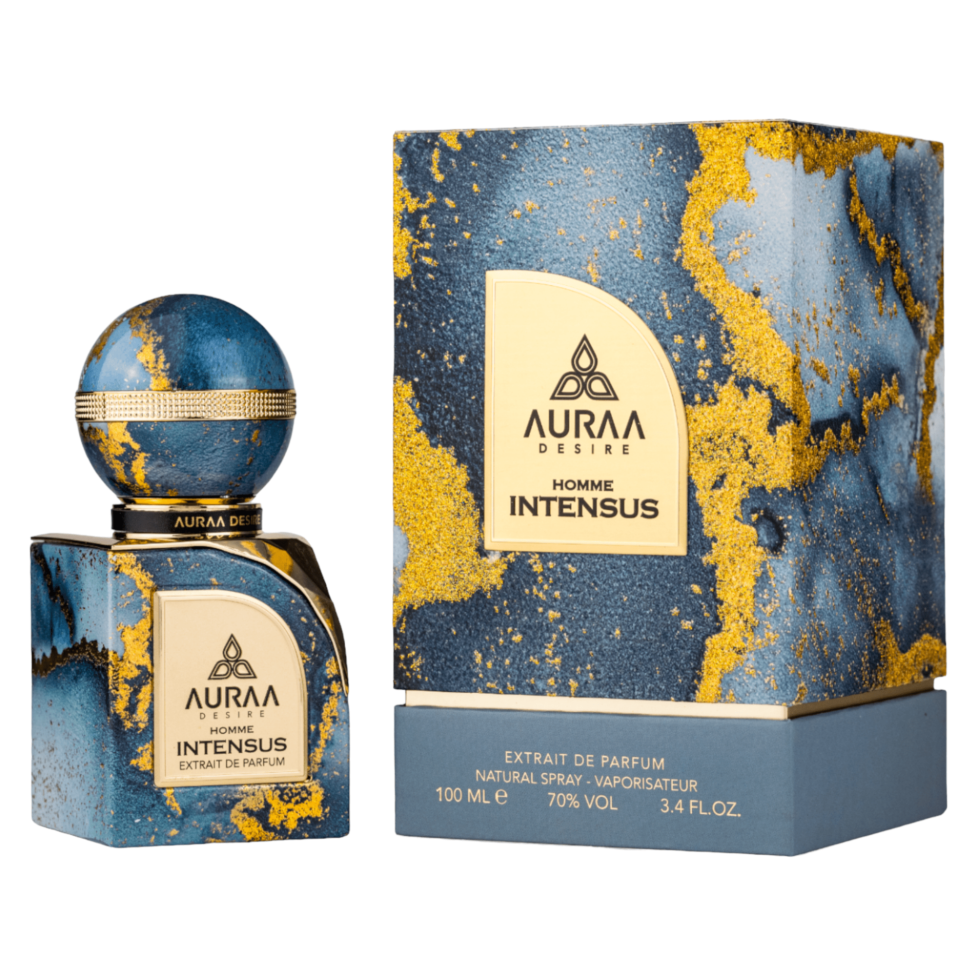 Homme Intensus by Auraa Desire - Extract de parfum barbati - 100 ml