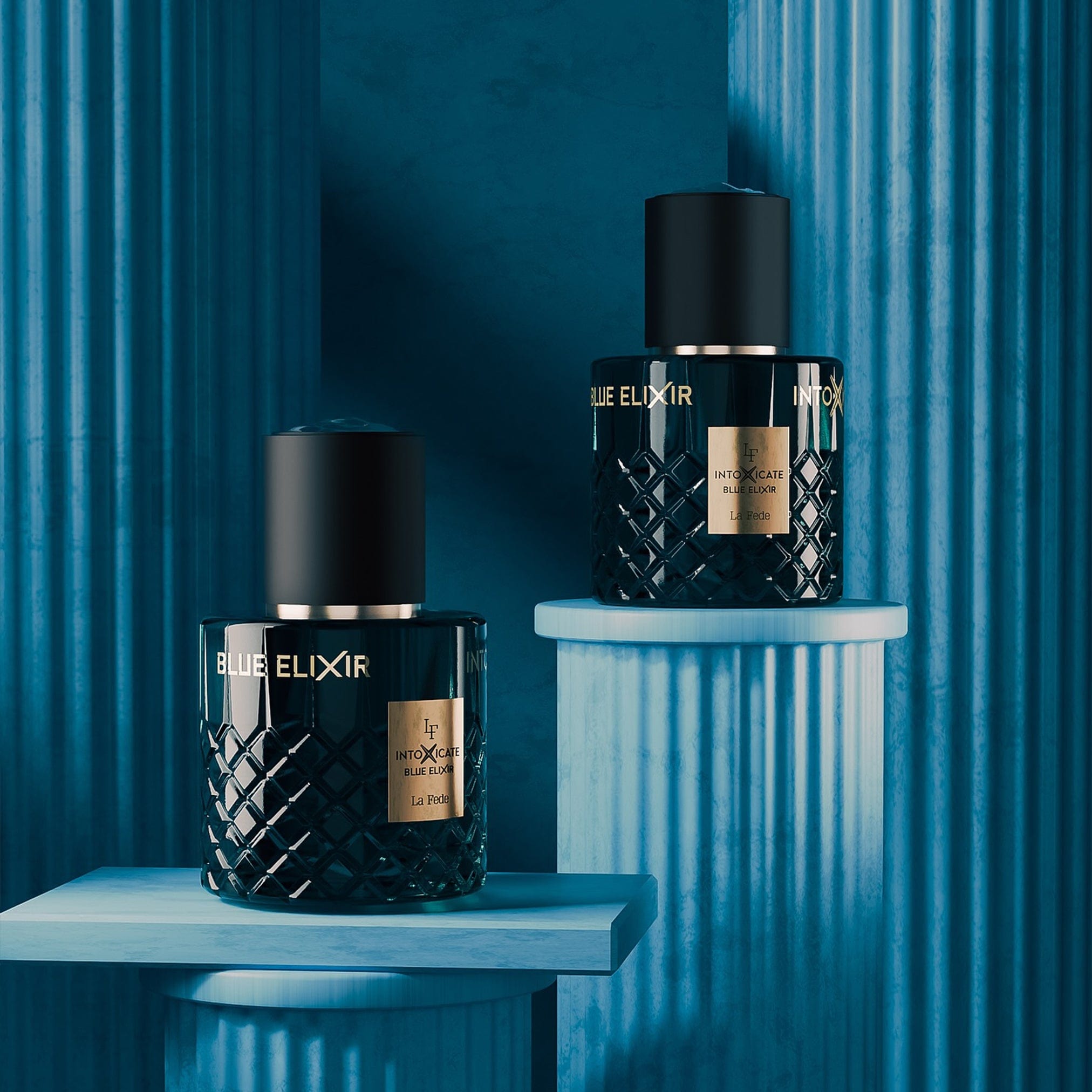 Intoxicate Blue Elixir by La Fede - Apa de Parfum Barbati - 100 ml