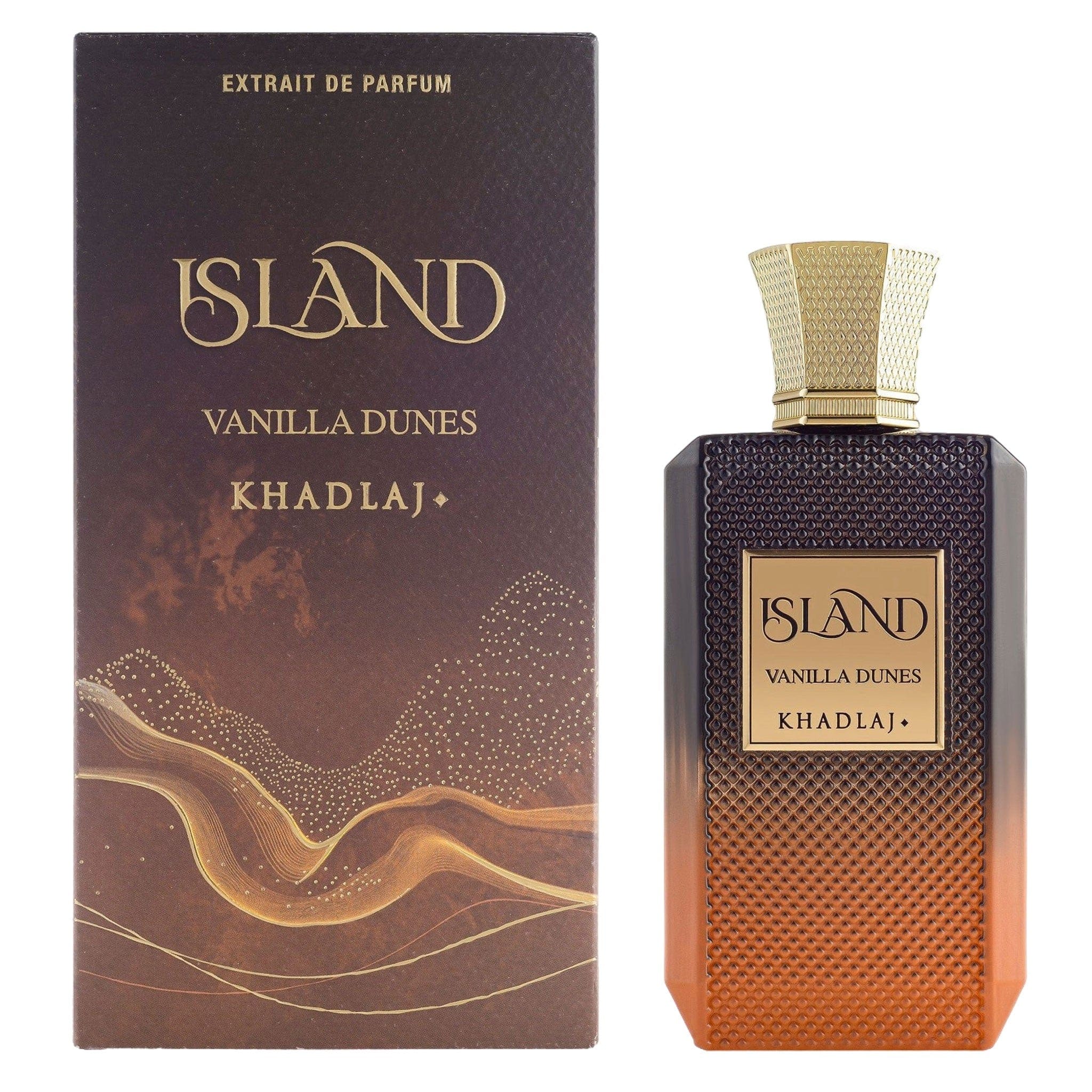 Island Vanilla Dunes by Khadlaj - Barbati - Extract de Parfum - 100ml