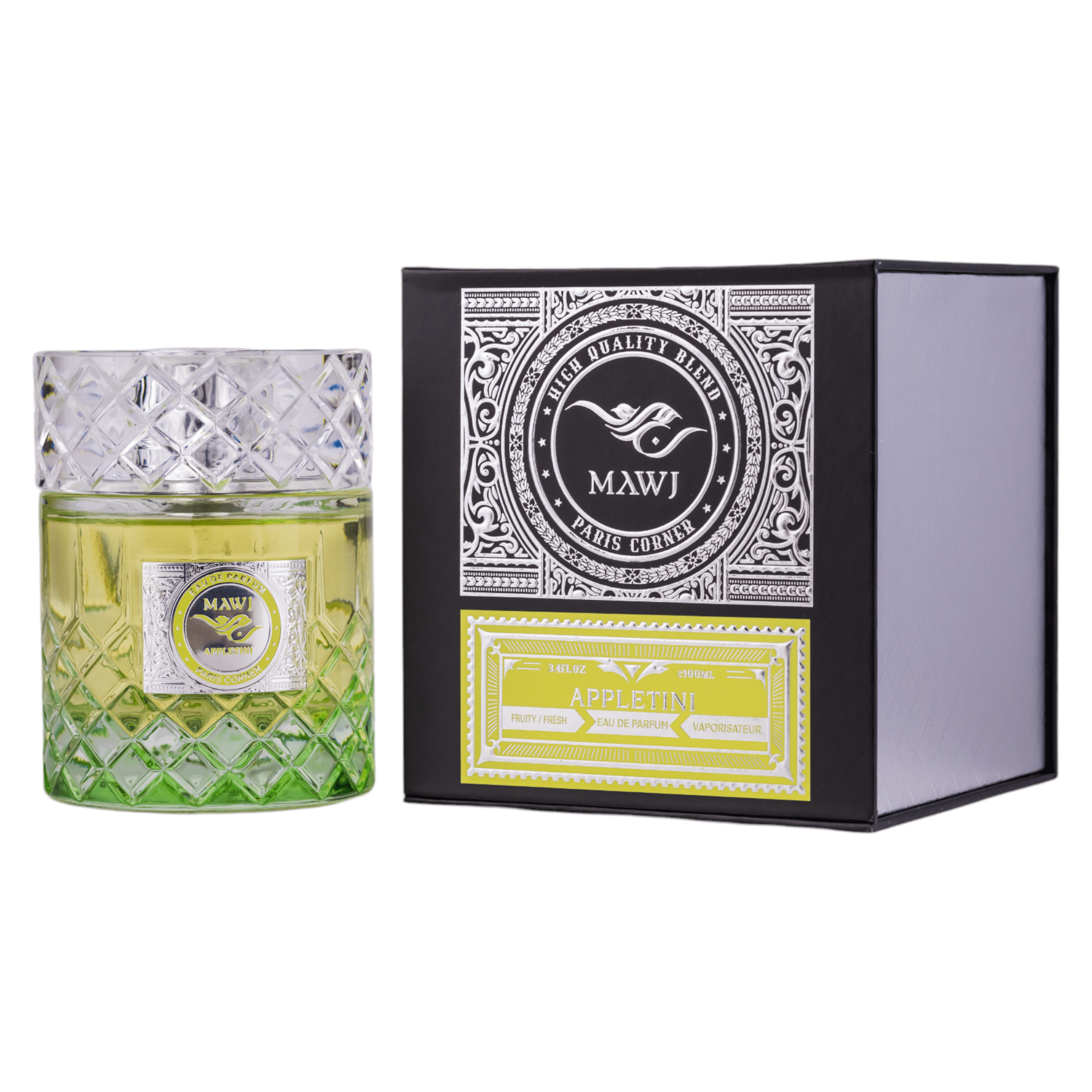 Mawj Appletini by Paris Corner - Apa de parfum unisex - 100 ml