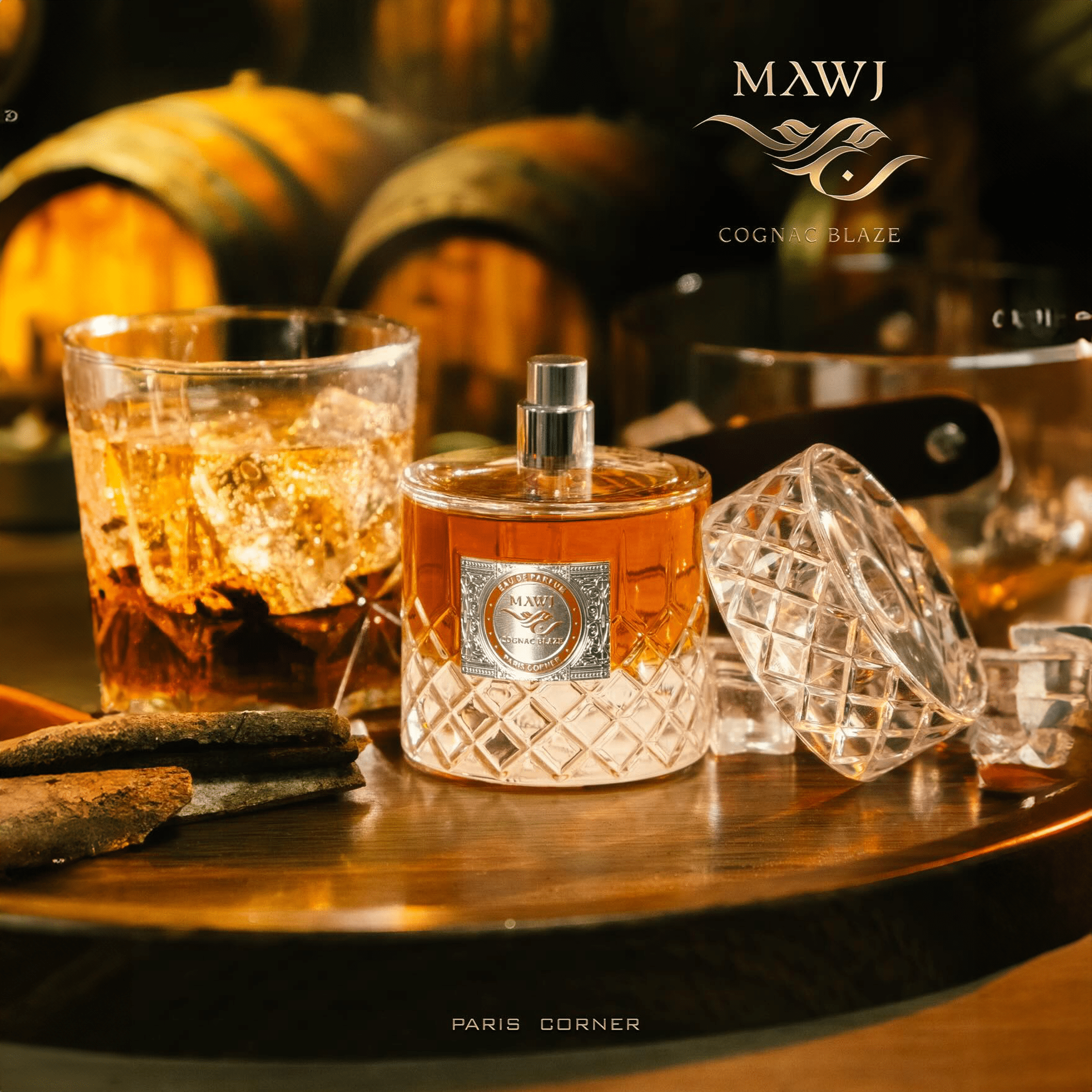 Mawj Cognac Blaze by Paris Corner - Apa de parfum unisex - 100 ml