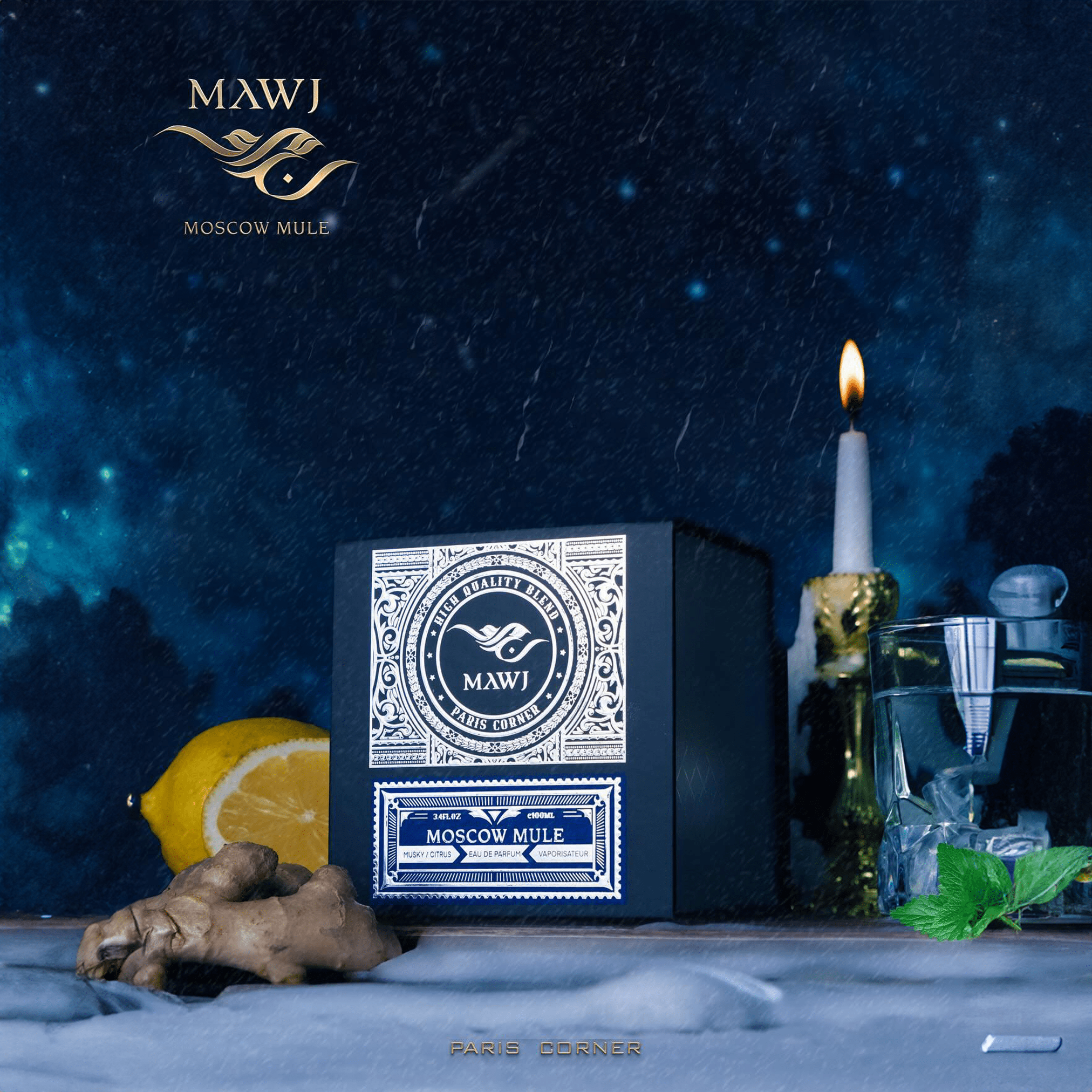 Mawj Moscow Mule by Paris Corner - Apa de parfum unisex - 100 ml