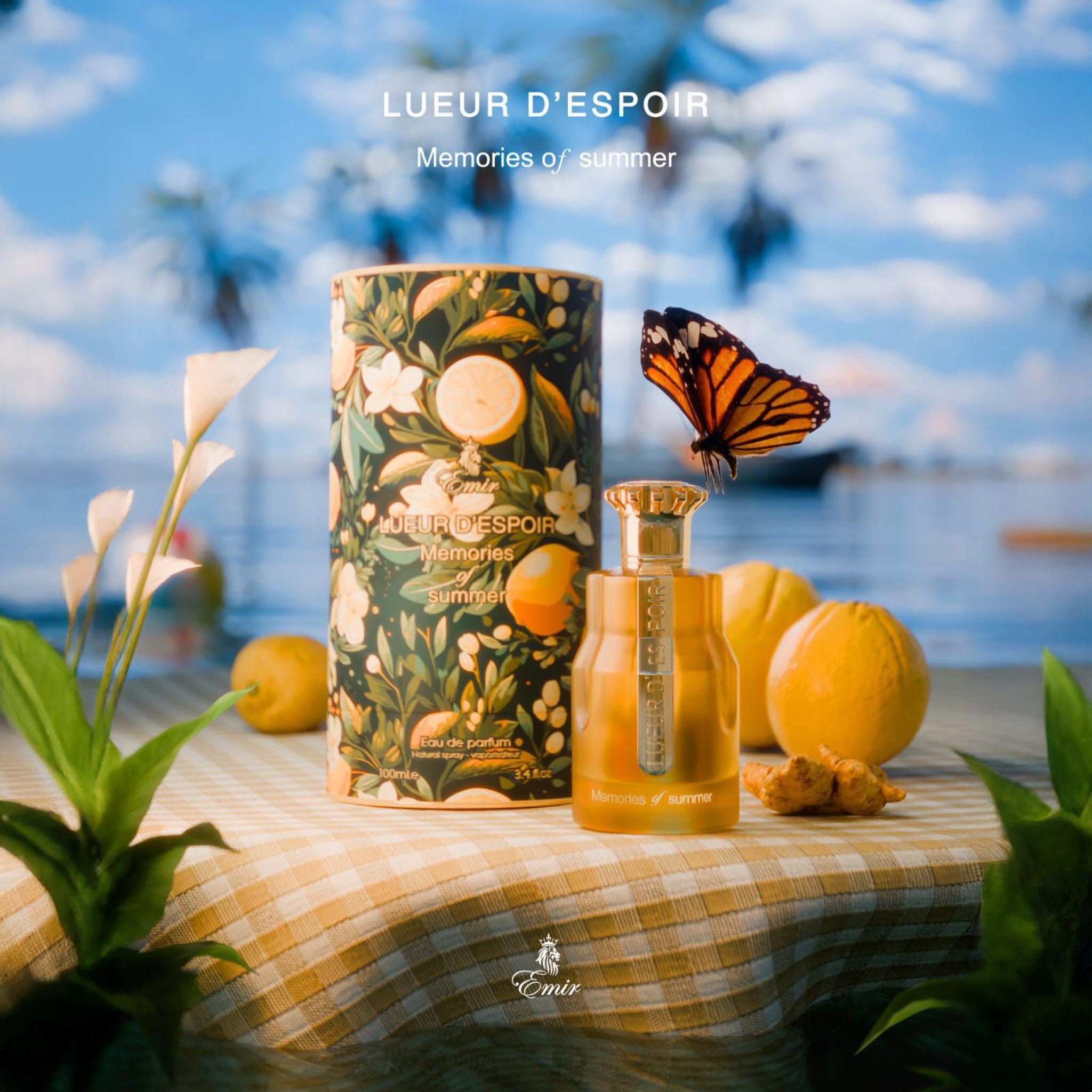 Memories of summer Lueur d'espoir by Emir - Apa de parfum unisex - 100 ml