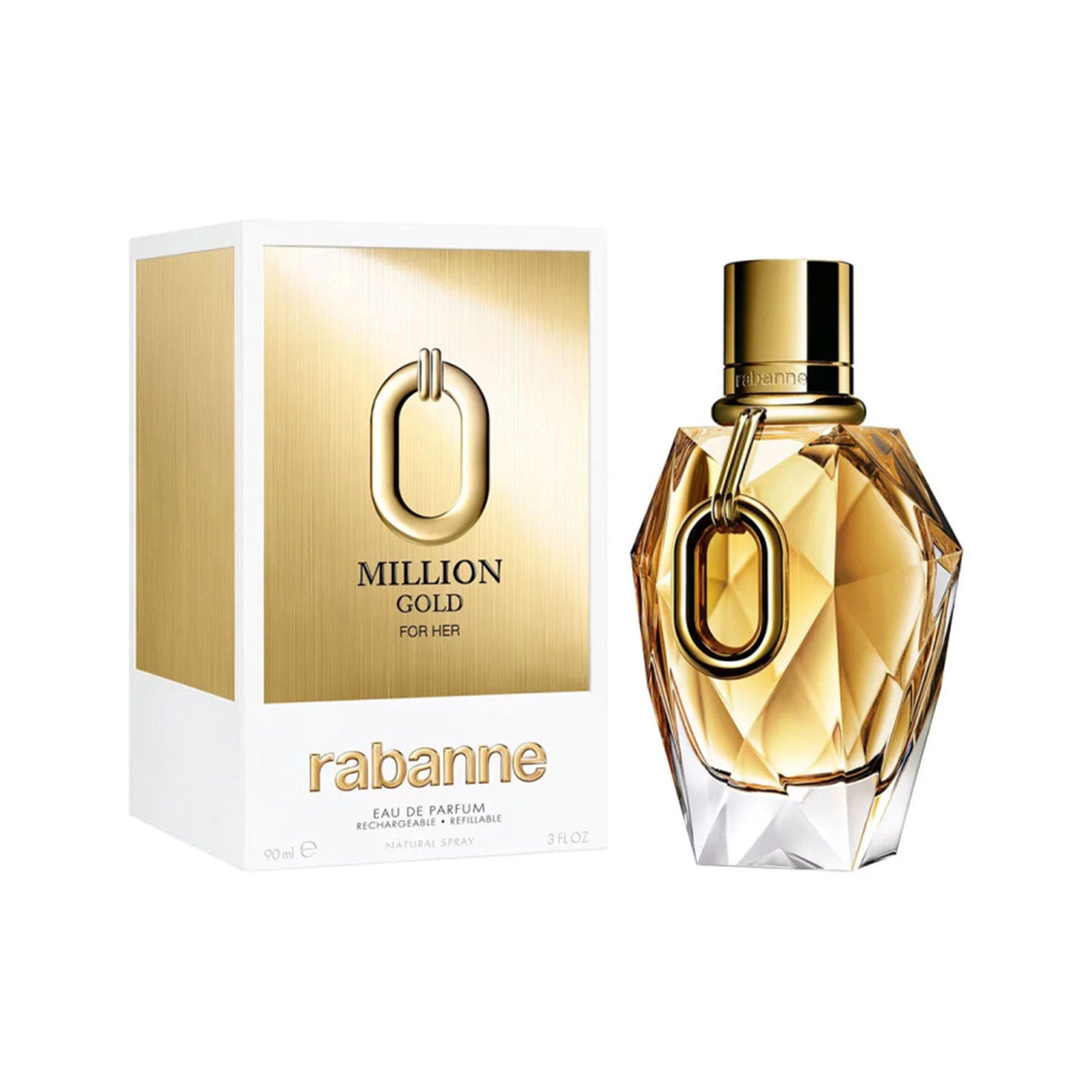 Ladies Million Gold by Paco Rabanne - Apa de Parfum Femei - 90 ml