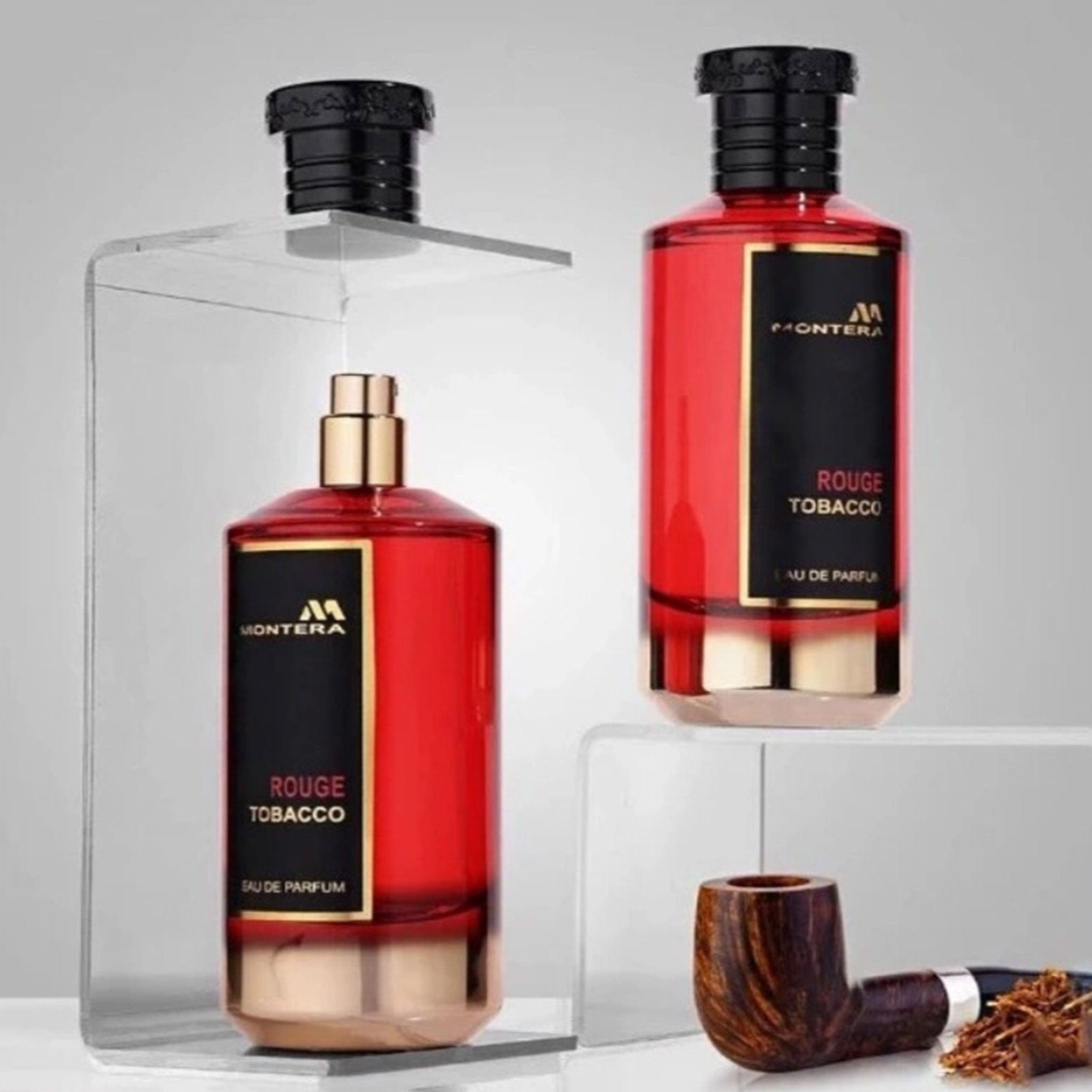 Montera Rouge Tobacco by Fragrance World - Apa de Parfum Barbati - 100ml