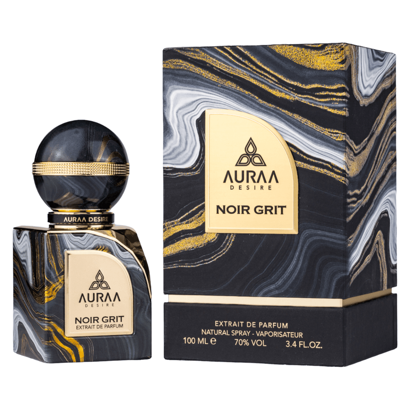 Noir Grit - Extract de parfum Unisex - Auraa Desire 100 ml
