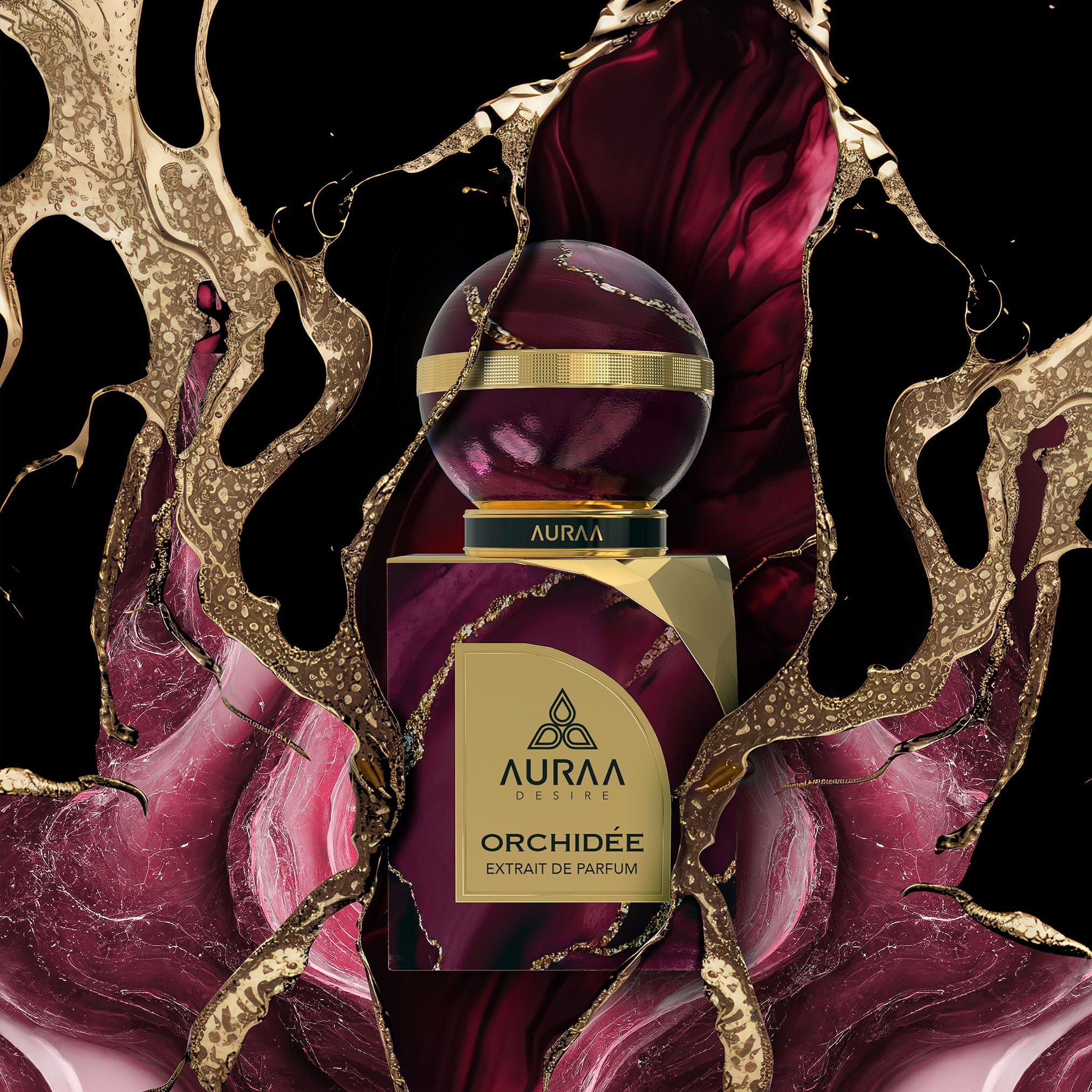 Orchidée by Auraa Desire - Extract de parfum unisex - 100 ml