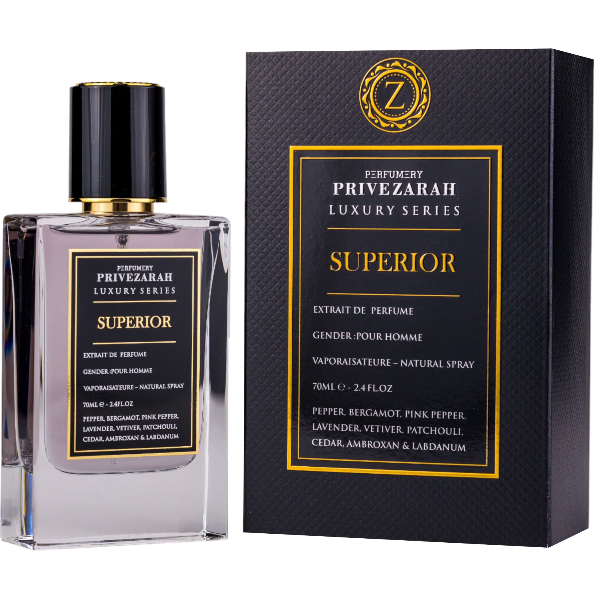 Superior by Pendora Scents - Extract de parfum barbati - 70 ml