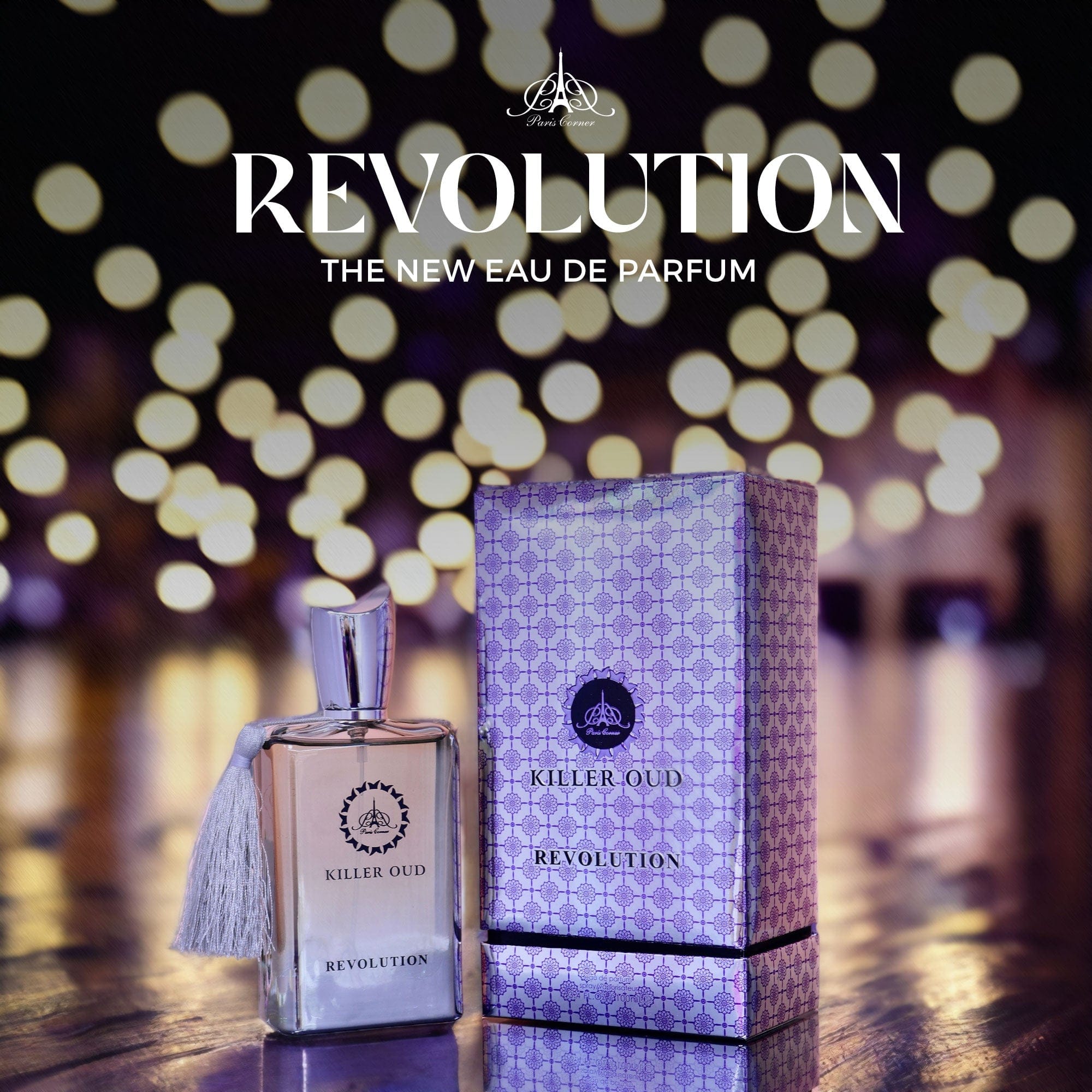 Revolution by Killer Oud - Apa de parfum barbati - 100 ml