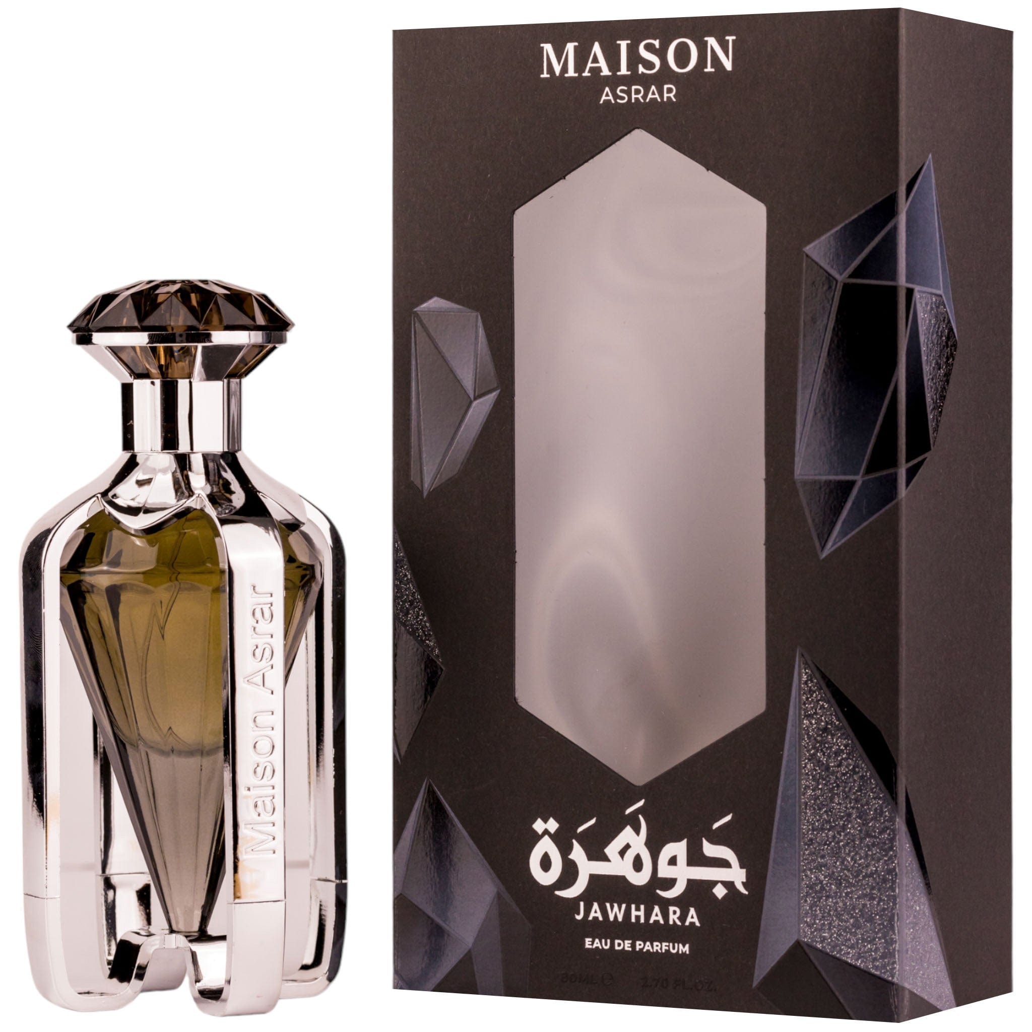 Jawhara Black by Maison Asrar - Apa de parfum barbati - 80 ml