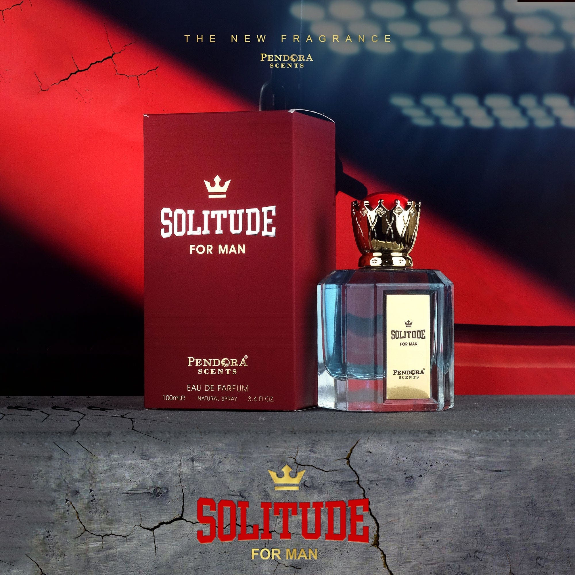 Solitude For Man by Pendora Scents - Apa de parfum barbati - 100 ml