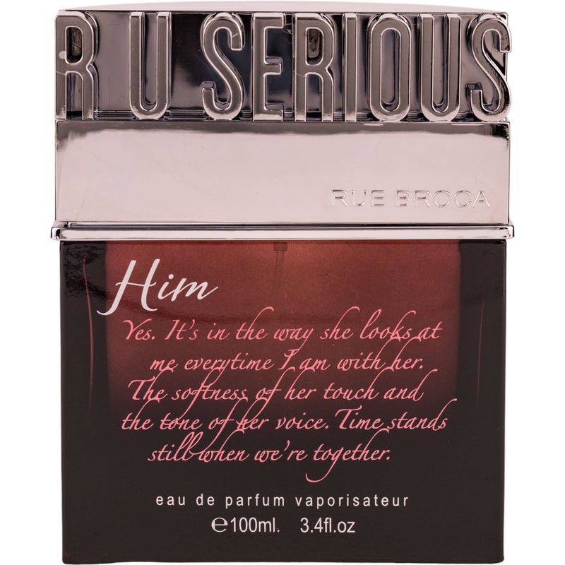 R U Serious Him - EDP Barbati - Rue Broca 100 ml