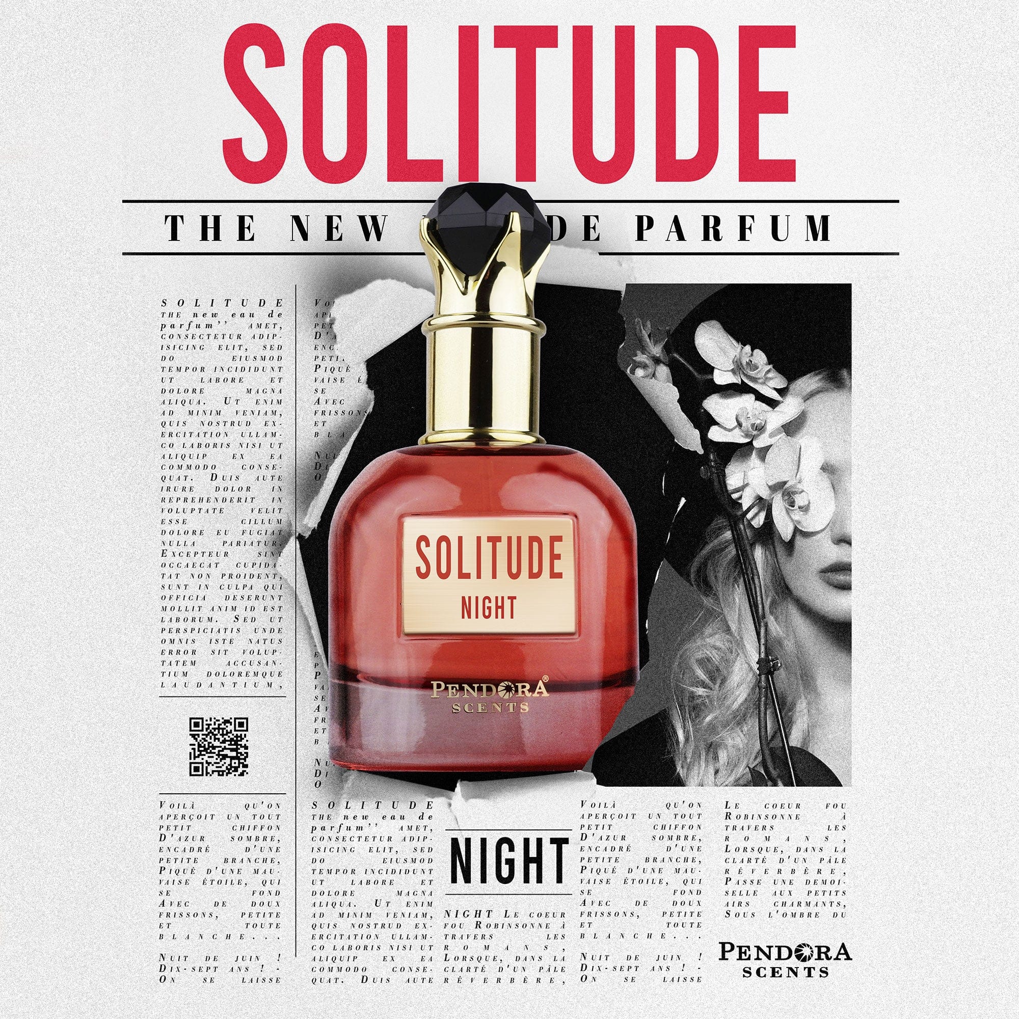 Solitude Night by Pendora Scents - Apa de parfum dama - 100 ml