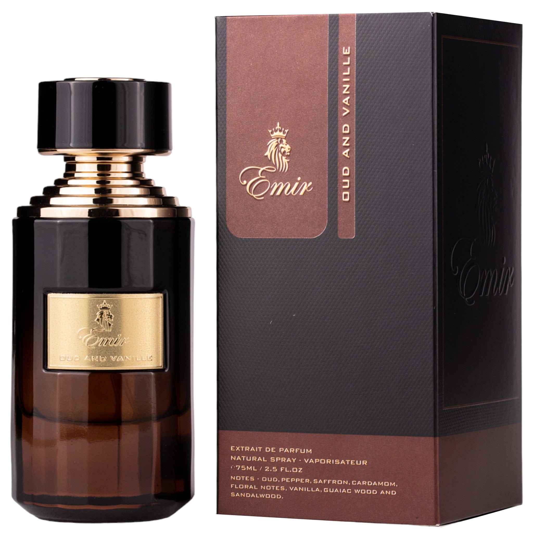 Oud And Vanille by Emir - Extract de parfum Unisex - 75 ml