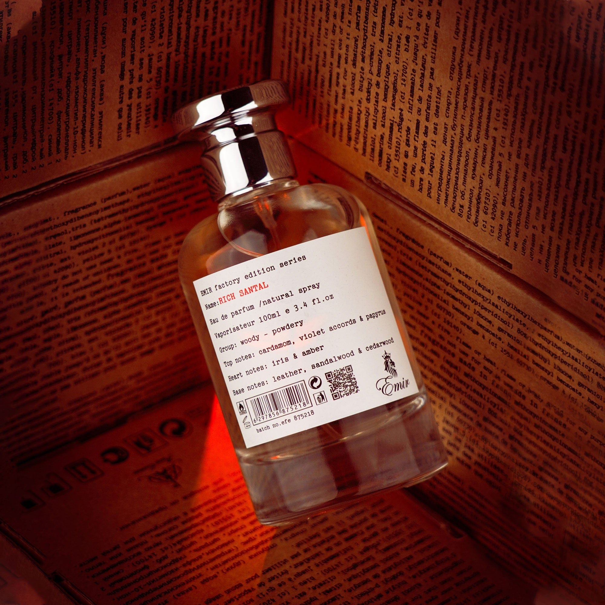 Rich Santal Factory Edition by Emir - Apa de Parfum Unisex - 100 ml