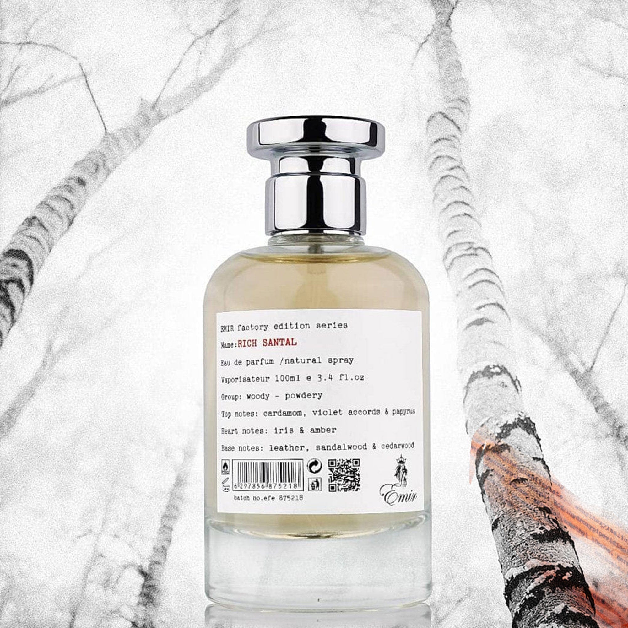 Rich Santal Factory Edition by Emir - Apa de Parfum Unisex - 100 ml