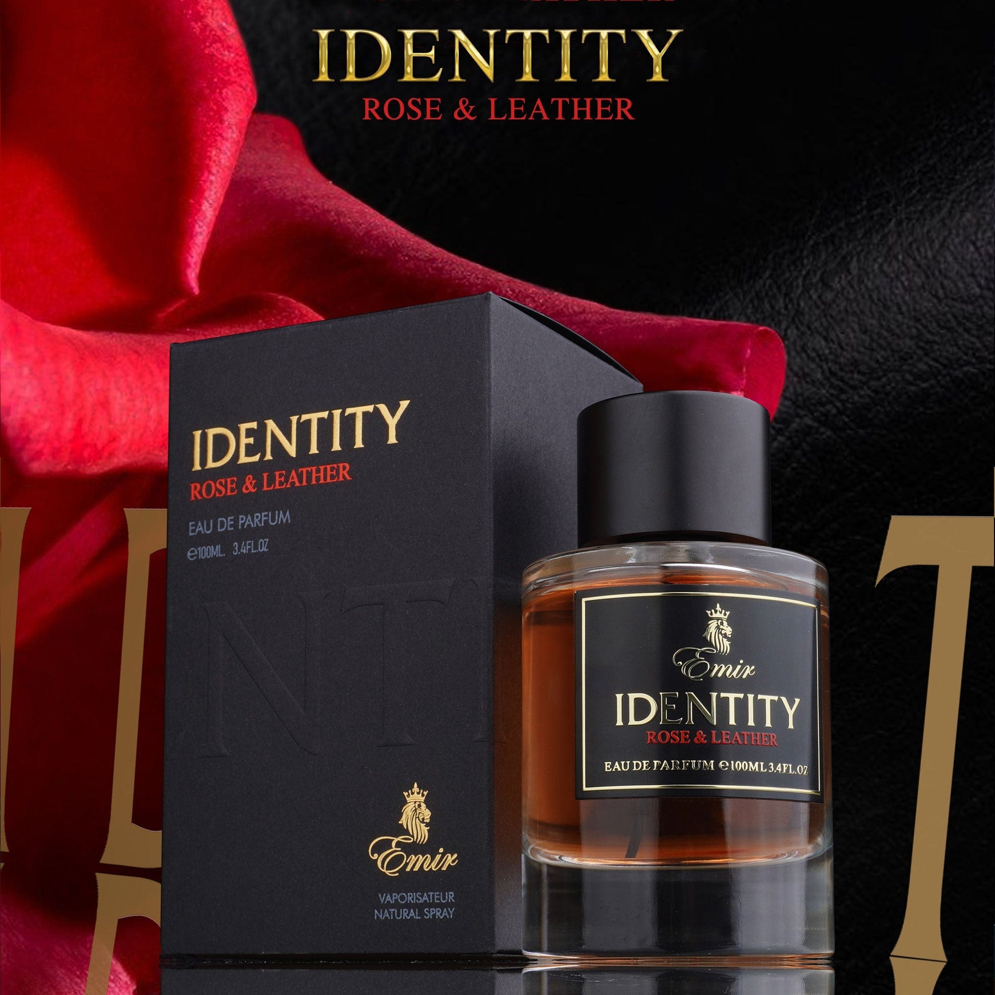 Identity Rose & Leather by Emir - Apa de parfum unisex - 100 ml