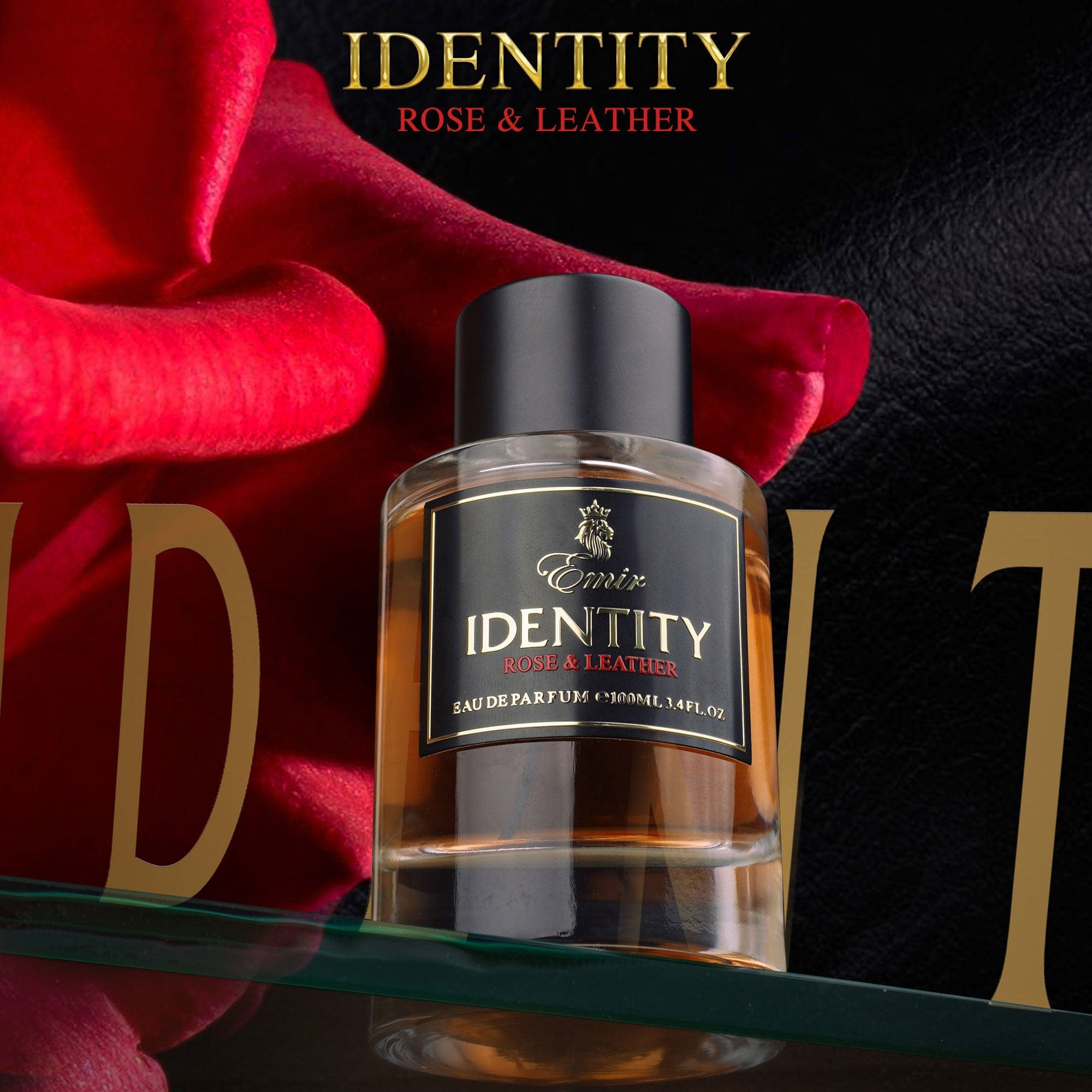 Identity Rose & Leather by Emir - Apa de parfum unisex - 100 ml