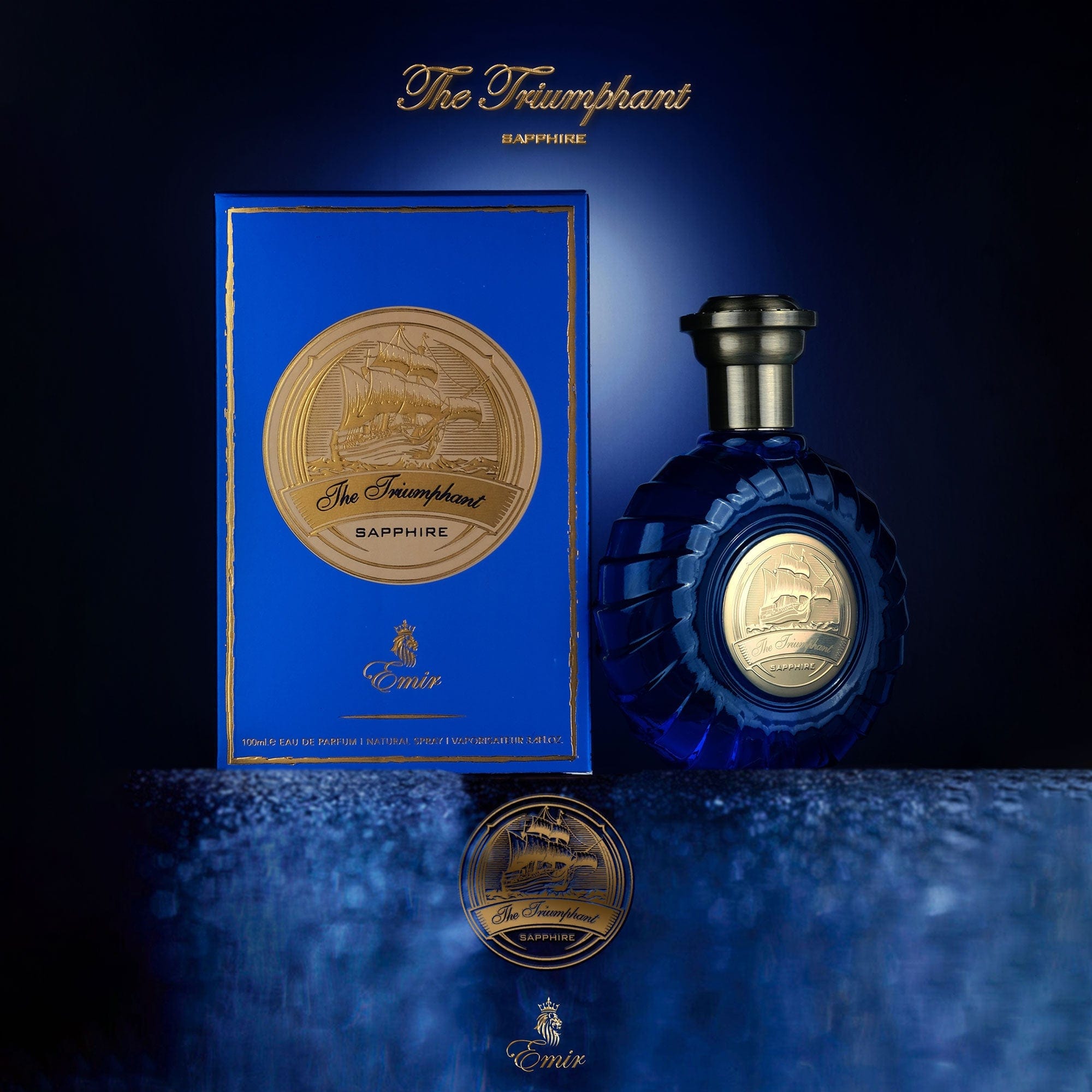 The Triumphant Sapphire by Emir - Apa de parfum barbati - 100 ml