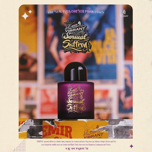 Vibrant Sensual Saffron - EDP Unisex - Emir by Paris Corner 100 ml