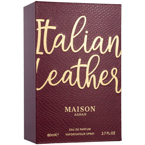 Italian Leather - EDP Unisex - Maison Asrar 80 ml