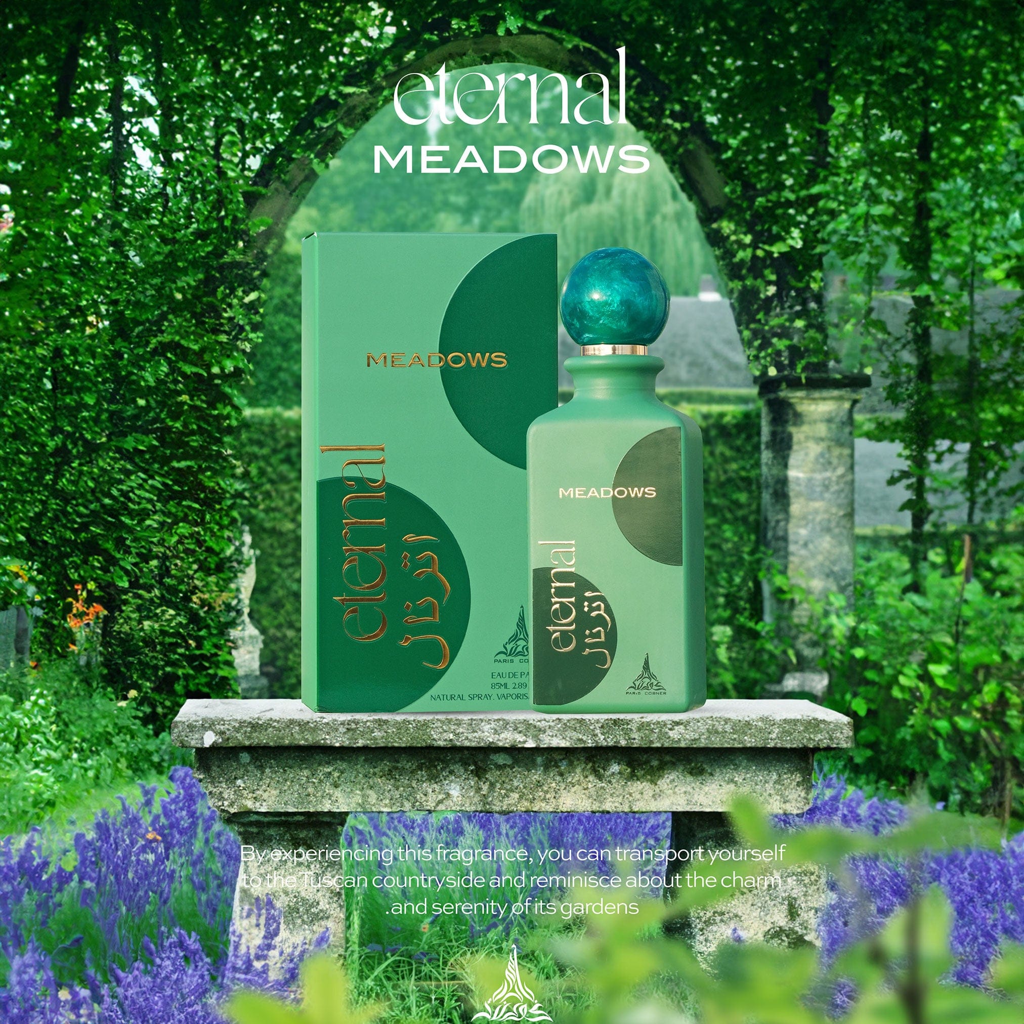 Eternal Meadows by Paris Corner - Apa de parfum unisex - 85 ml