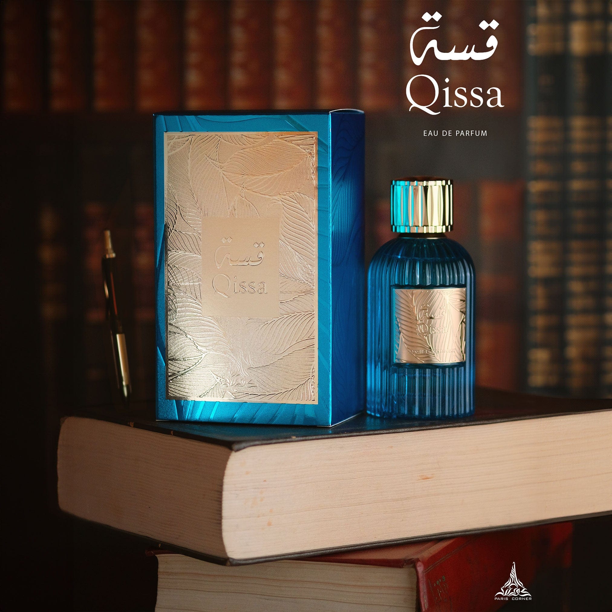 Qissa Blue by Paris Corner - Apa de parfum unisex - 100 ml