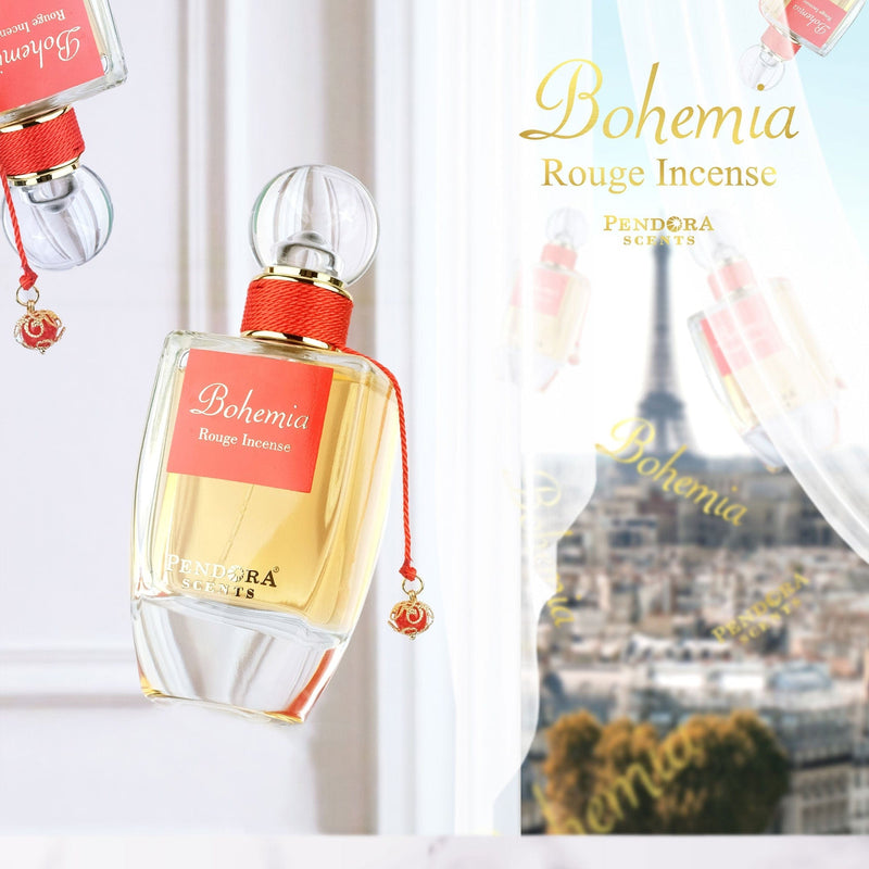 Bohemia Rouge Incense - EDP Unisex - Pendora Scents by Paris Corner 100 ml
