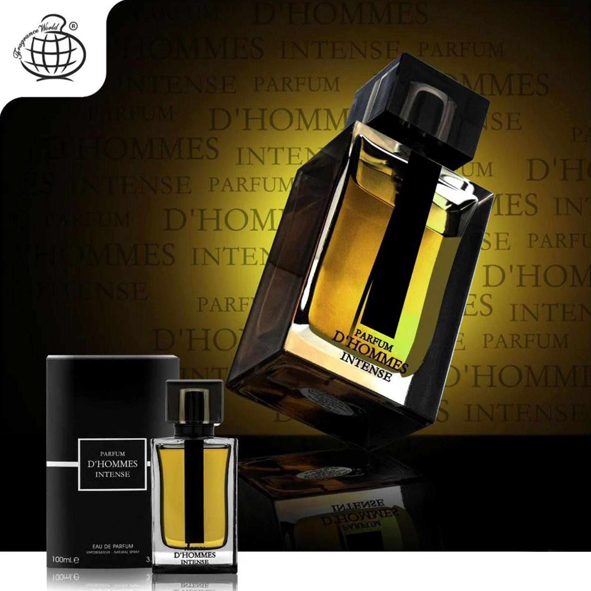 Parfum D'Hommes Intense by Fragrance World - Apa de parfum barbati - 100 ml