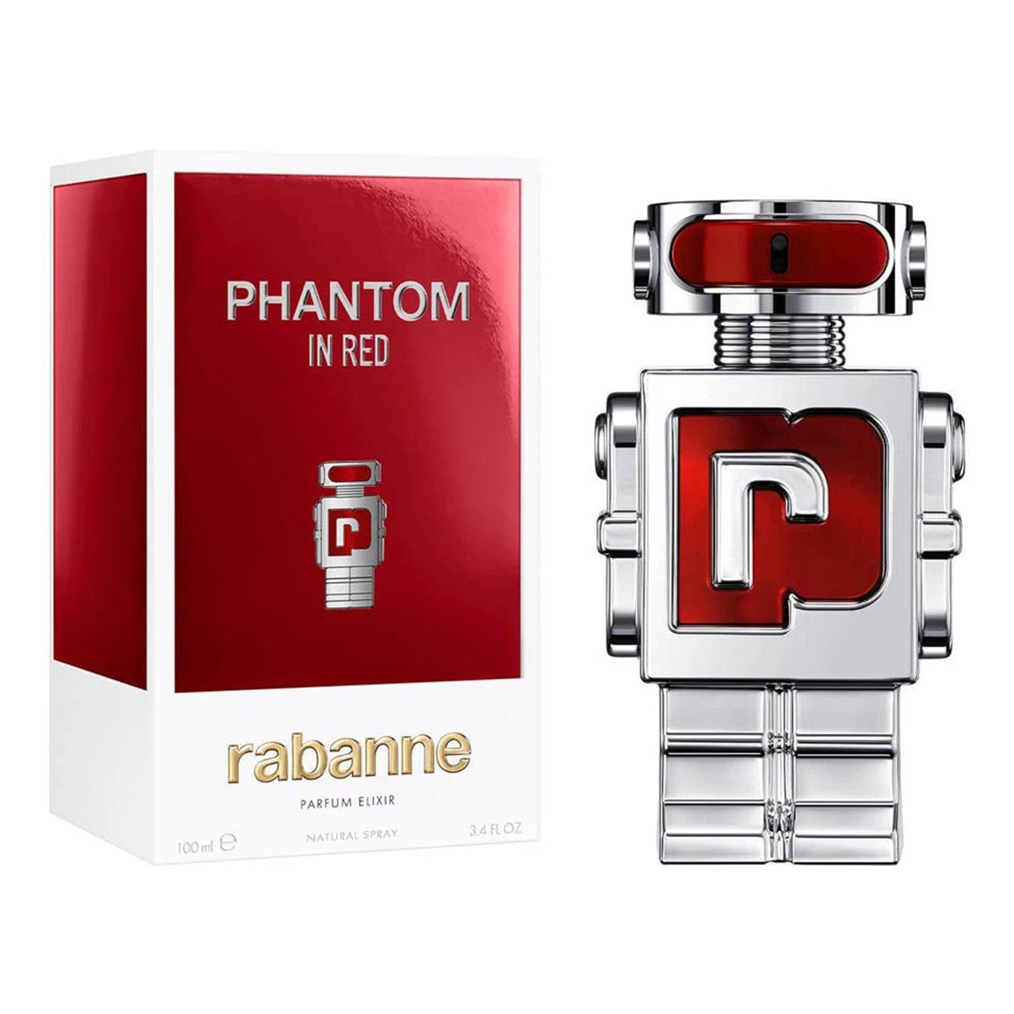Phantom In Red Elixir Parf by Paco Rabanne - Parfum Barbati - 50 ml