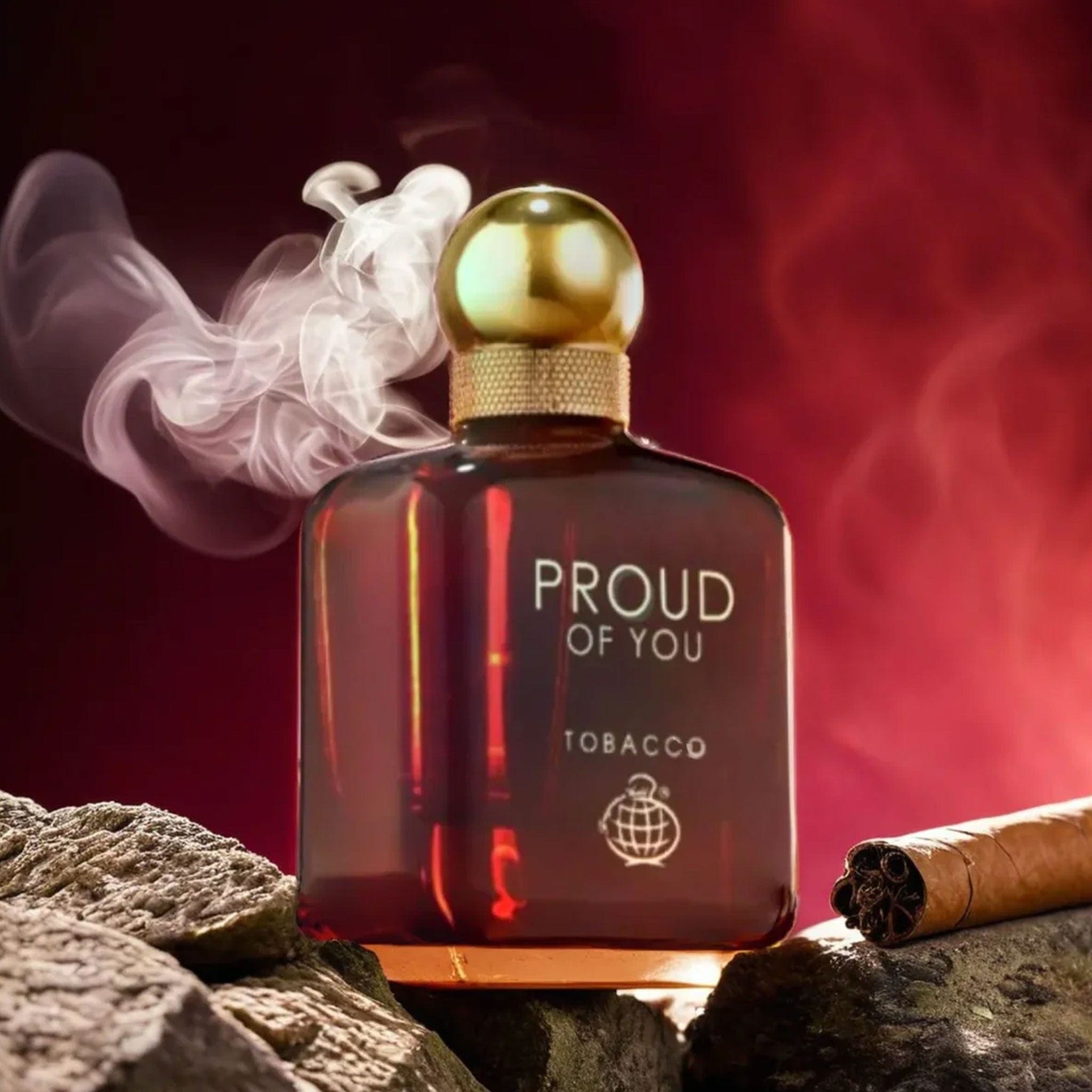 Proud of You Tobacco by Fragrance World - Apa de Parfum Barbati - 100 ml