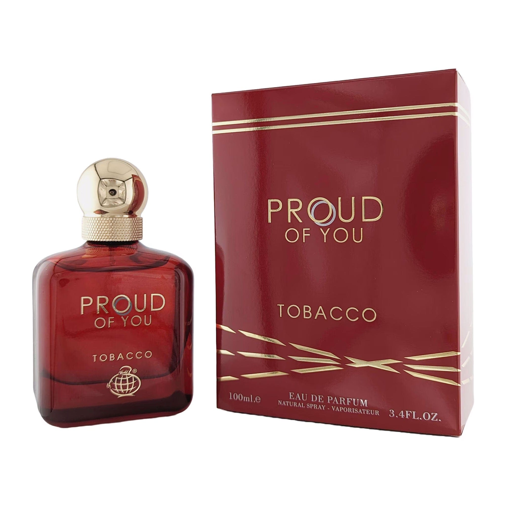 Proud of You Tobacco by Fragrance World - Apa de Parfum Barbati - 100 ml
