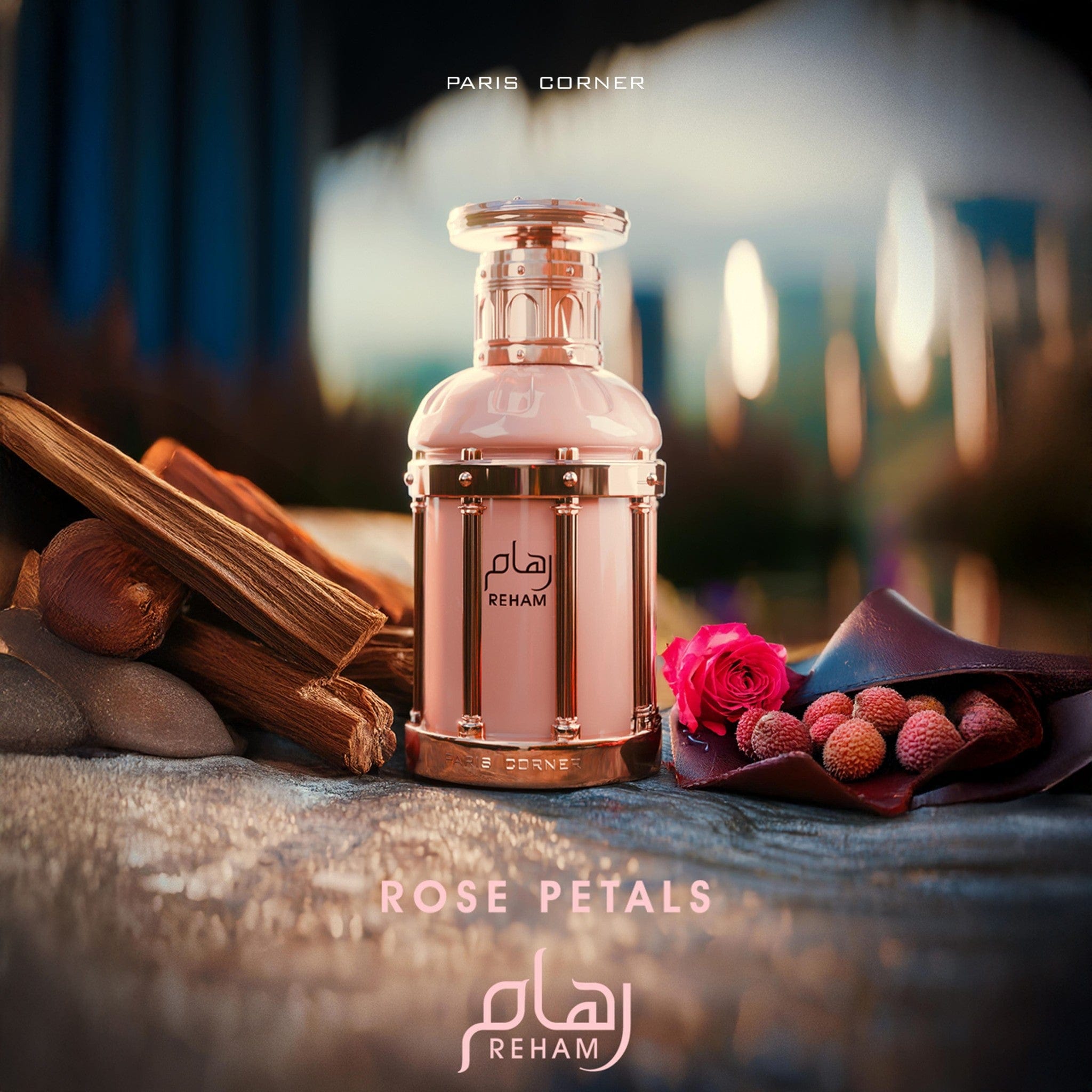 Reham Rose Petals by Paris Corner - Apa de parfum dama - 100 ml