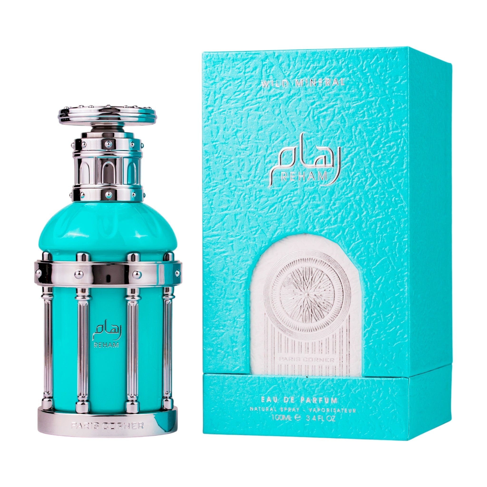 Reham Wild Mineral by Paris Corner - Apa de parfum barbati - 100 ml