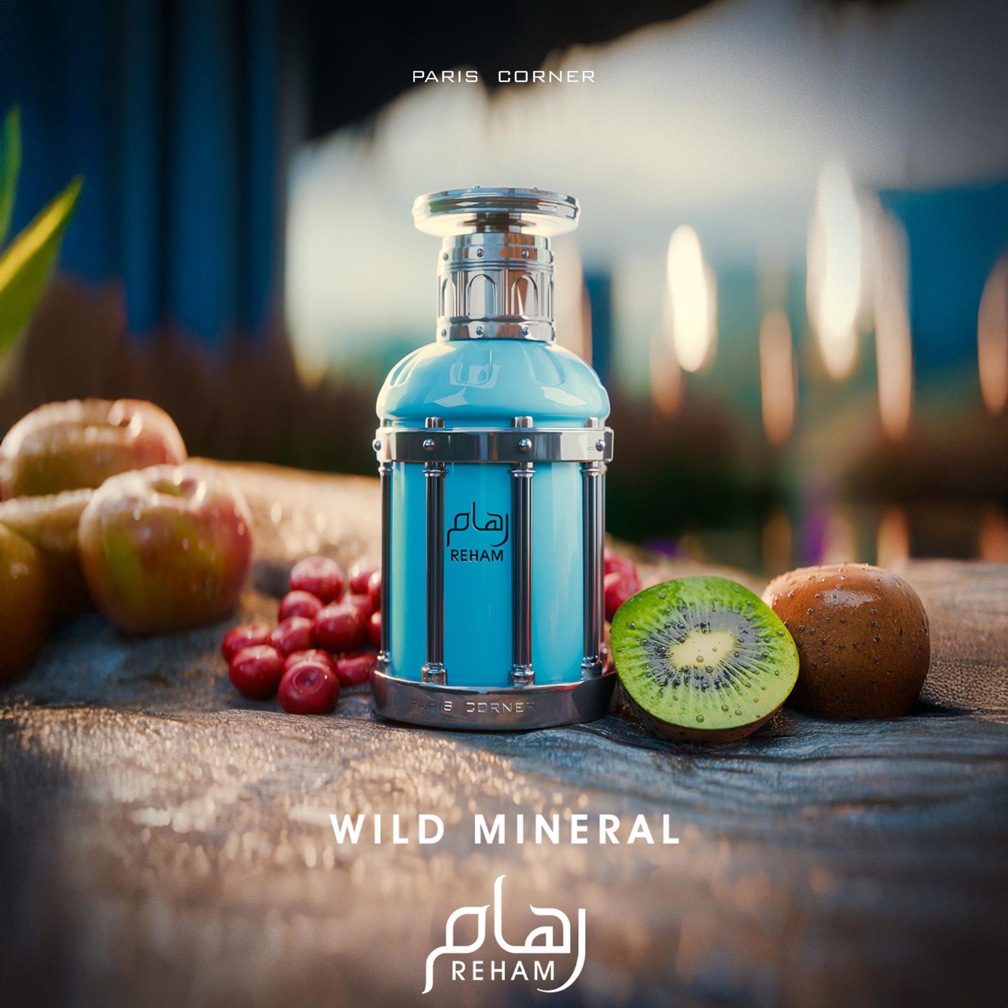 Reham Wild Mineral by Paris Corner - Apa de parfum barbati - 100 ml