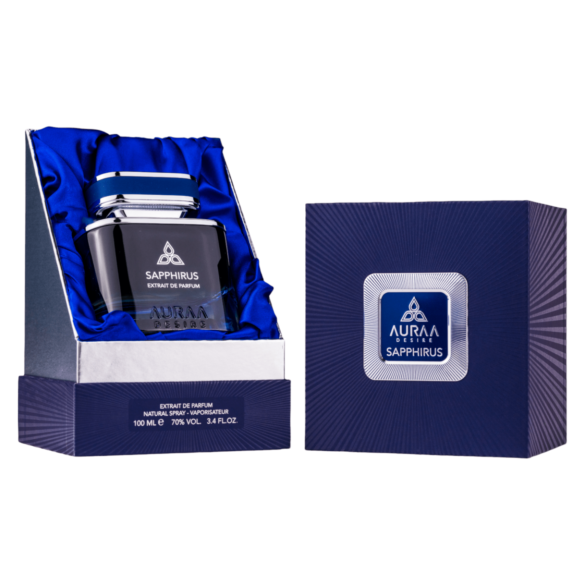 Sapphirus by Auraa Desire - Extract de parfum barbati - 100 ml