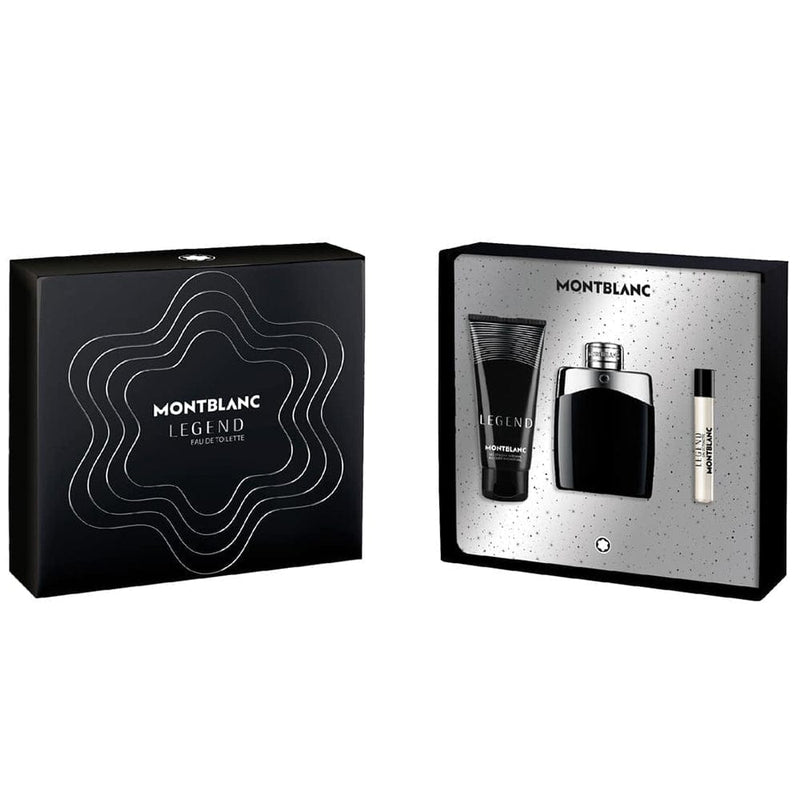Legend, Apa de toaleta 100ml + Apa de toaleta 7.5ml + Gel de dus 100ml, Barbati