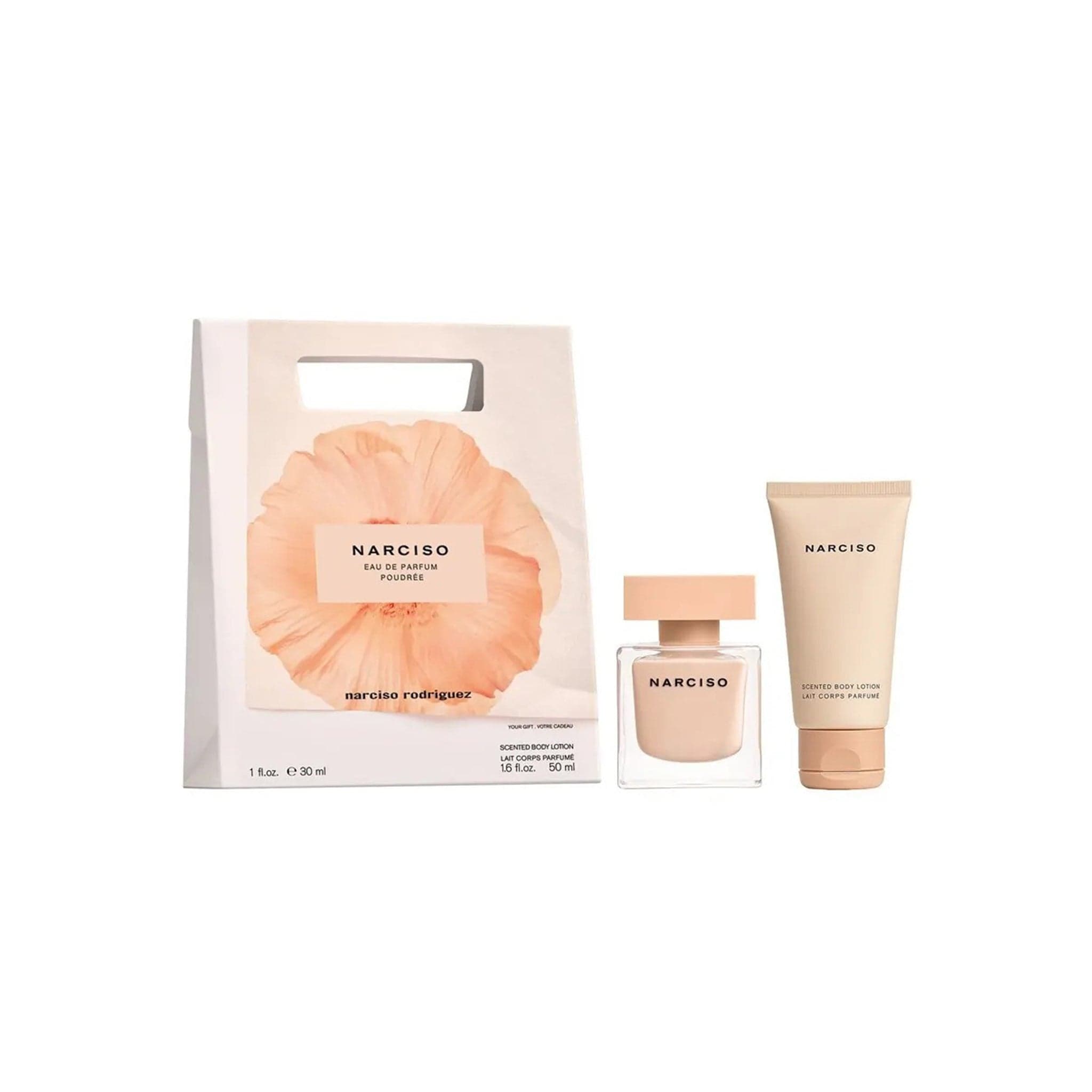 Set Cadou, Narciso Poudree, Apa de Parfum 30ml + Lotiune de Corp 50ml