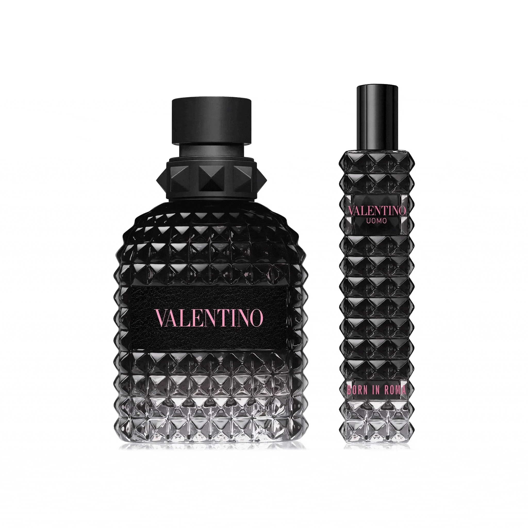 Set Cadou Uomo Born in Roma, Apa de Toaleta 100ml + Mini Parfum 15ml