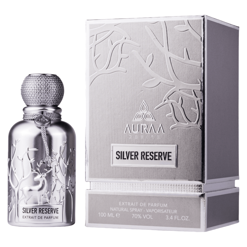 Silver Reserve - Extract de parfum Barbati - Auraa Desire 100 ml