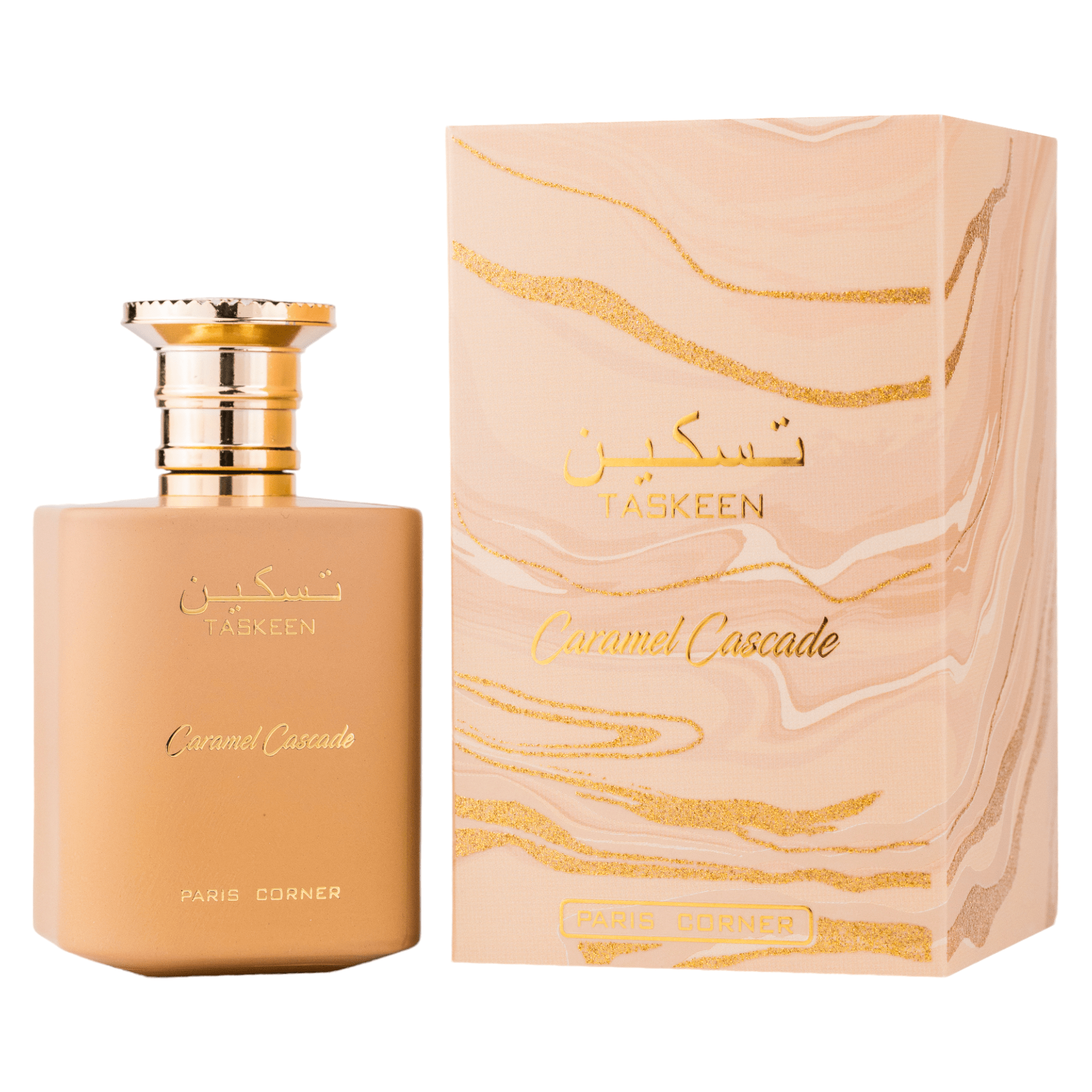 Taskeen Caramel Cascade by Paris Corner - Apa de parfum unisex - 100 ml