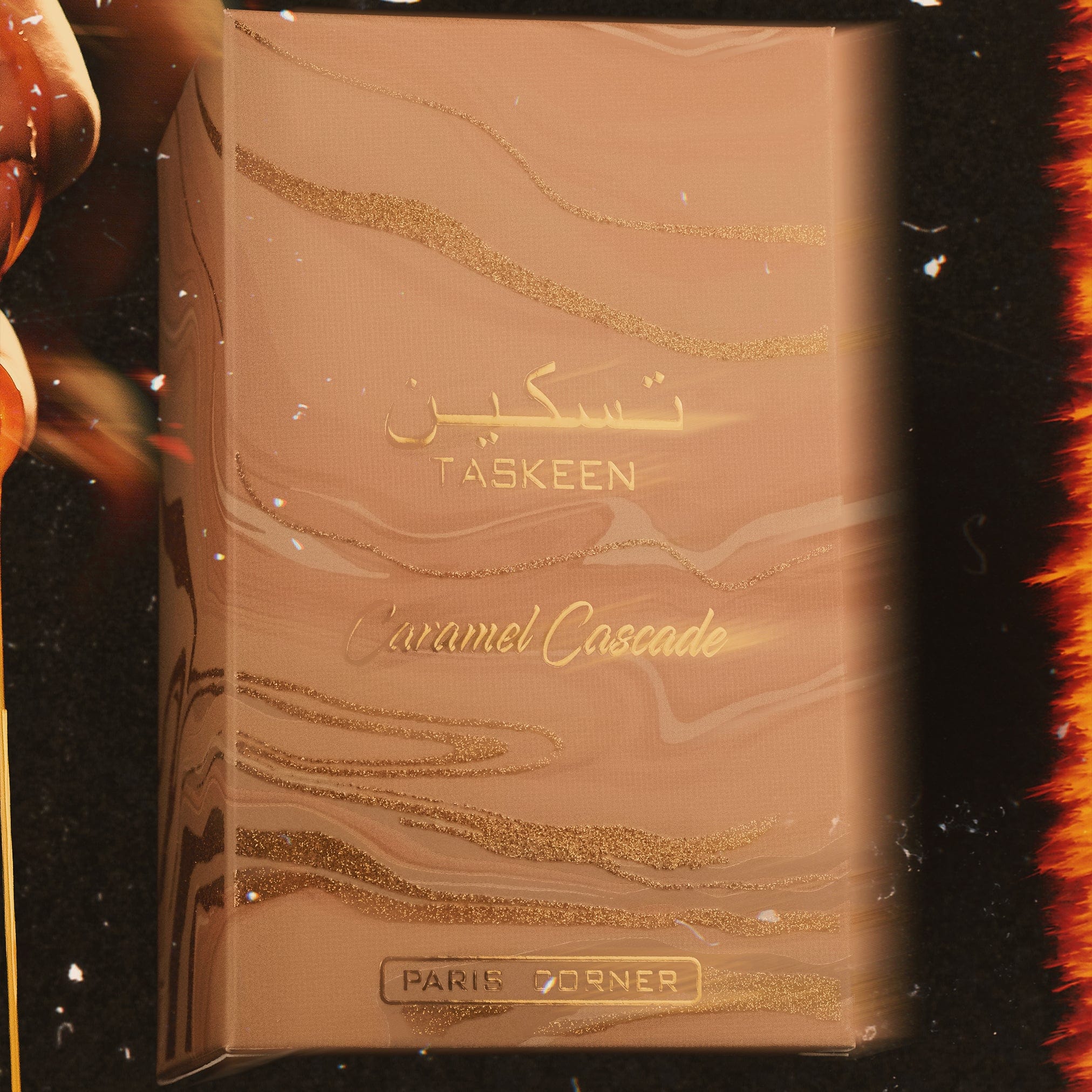 Taskeen Caramel Cascade by Paris Corner - Apa de parfum unisex - 100 ml