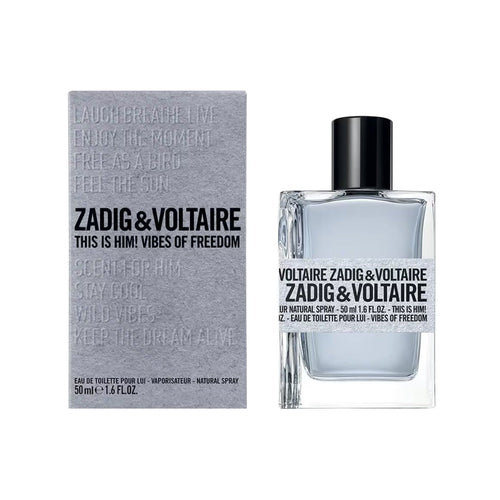 This is Him! Vibes of Freedom, Apa de toaleta, Barbati - 50ml