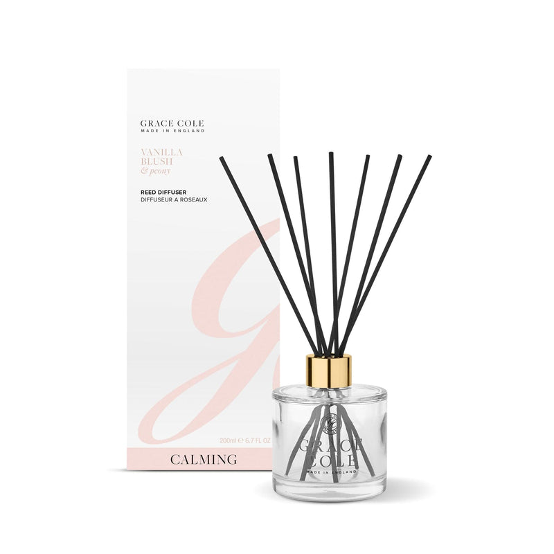 Vanilla Blush and Peony Difuzor de aroma 200 ml - Difuzoare parfum camera 0 - Grace Cole 200 ml