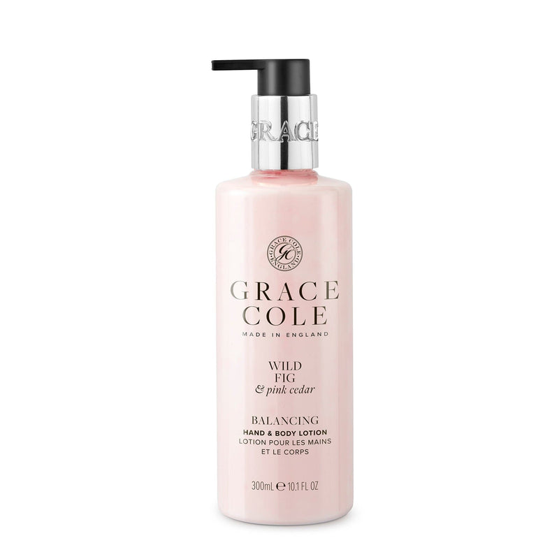 Wild Fig and Pink Cedar Lotiune pentru maini si corp 300 ml - Lotiune pentru maini si corp 0 - Grace Cole 300 ml